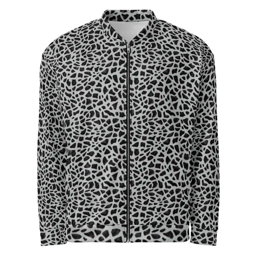 Giraffe Pattern Bomber Jacket product image (1)