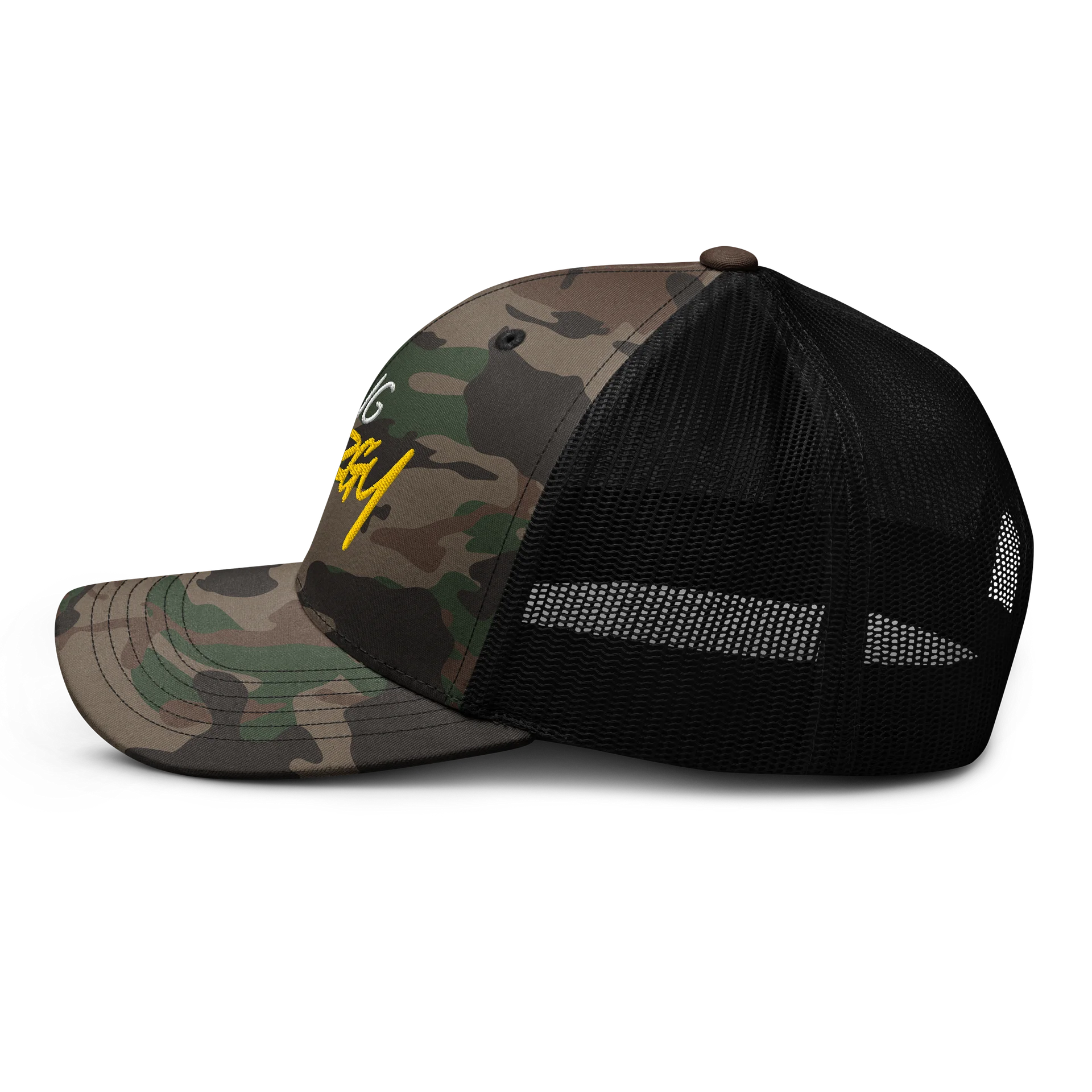 King Energy Camouflage Trucker Hat product image (3)