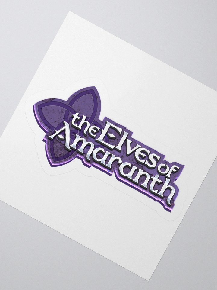 "The Elves of Amaranth" Sticker product image (2)