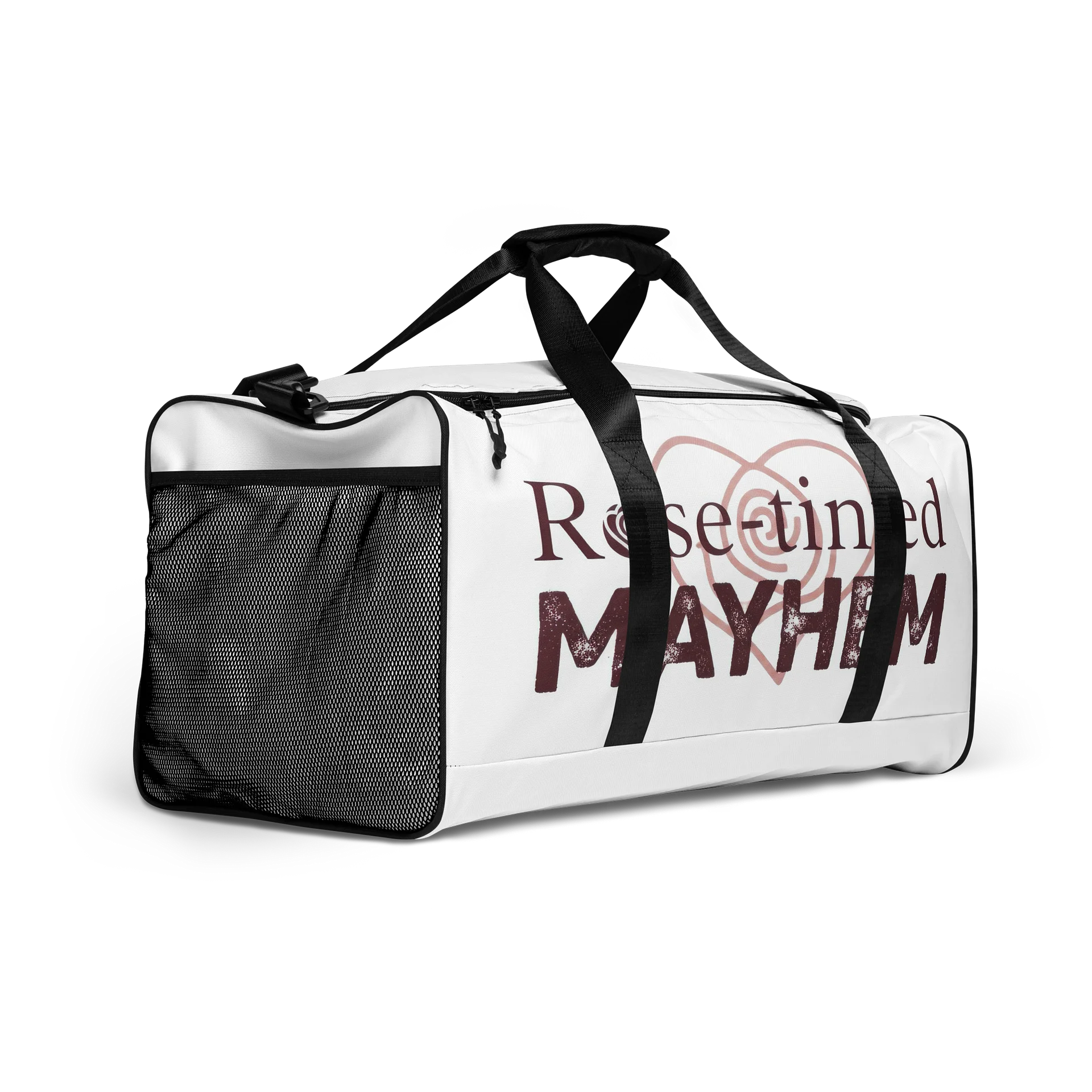 Rose-Tinted Spiral Heart Duffle Bag product image (2)