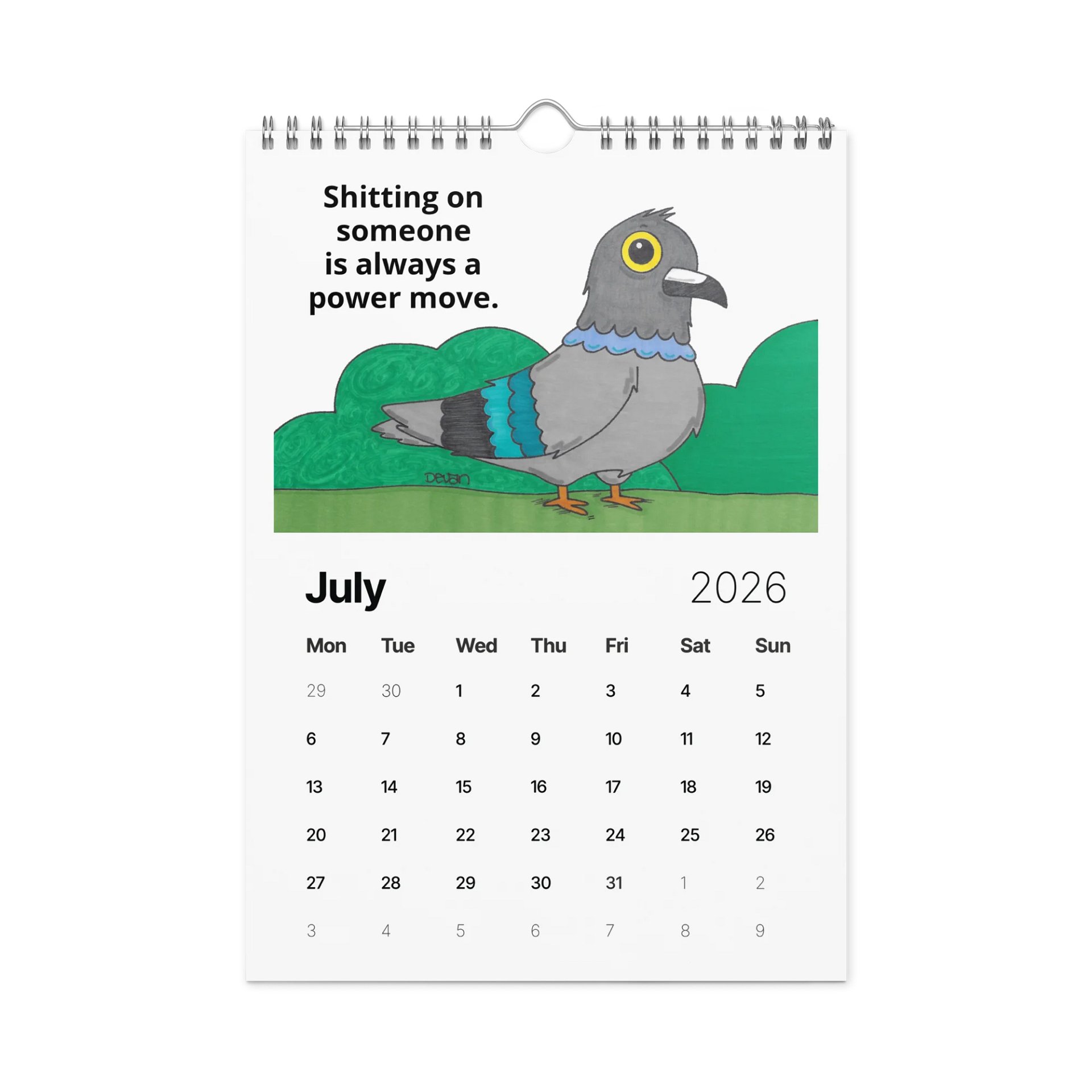 Motivational Nonsense Calendar product image (11)