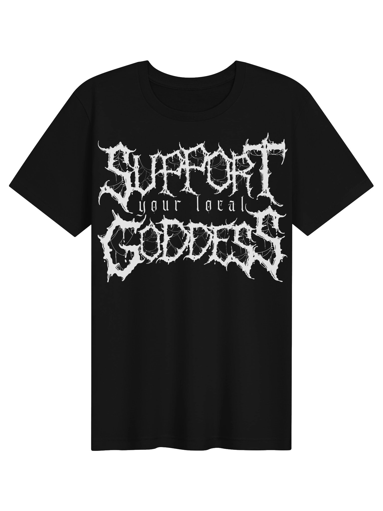 Support You Local Goddess Fitted Tee product image (1)