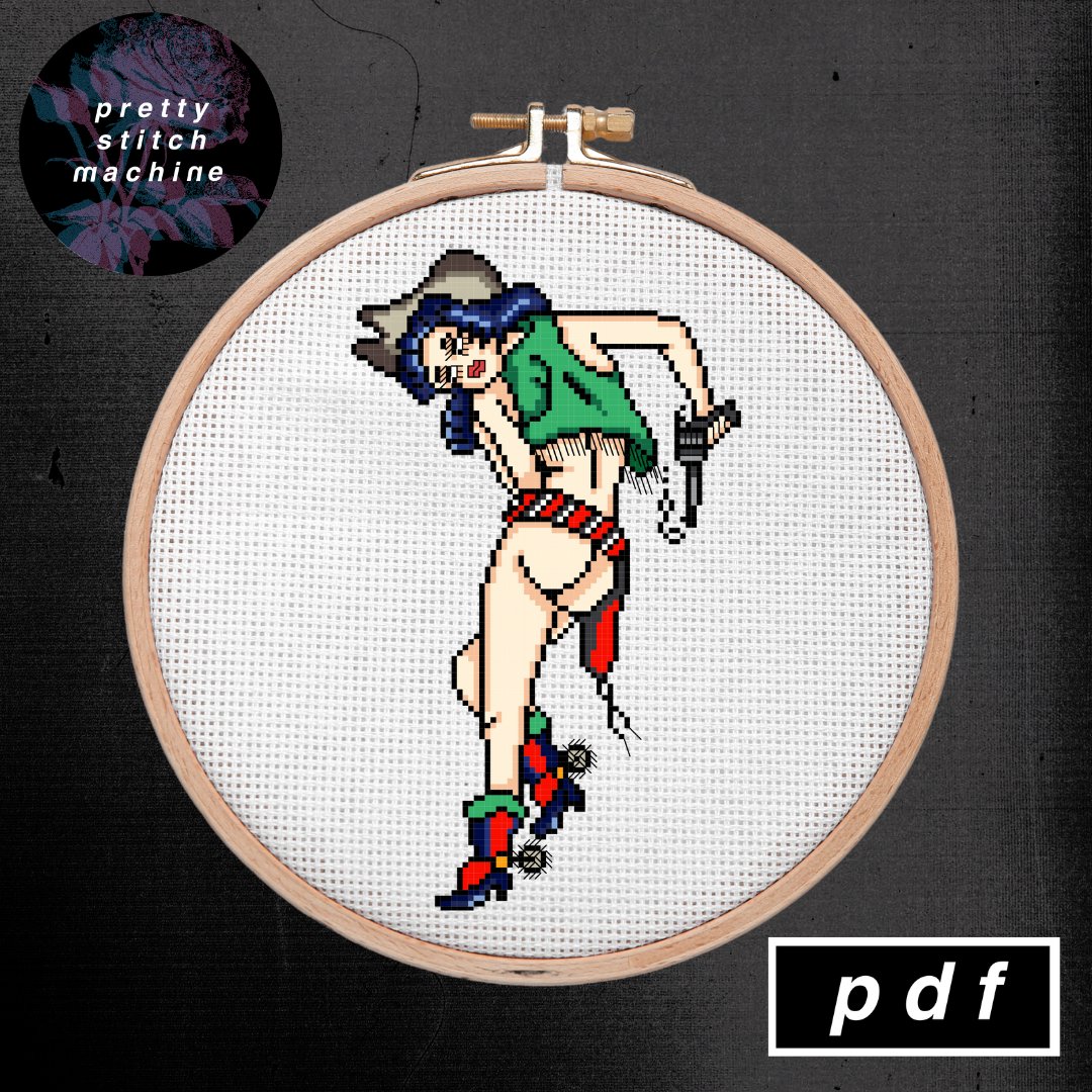 Bert Grimm Cowgirl Pin Up Pattern product image (2)