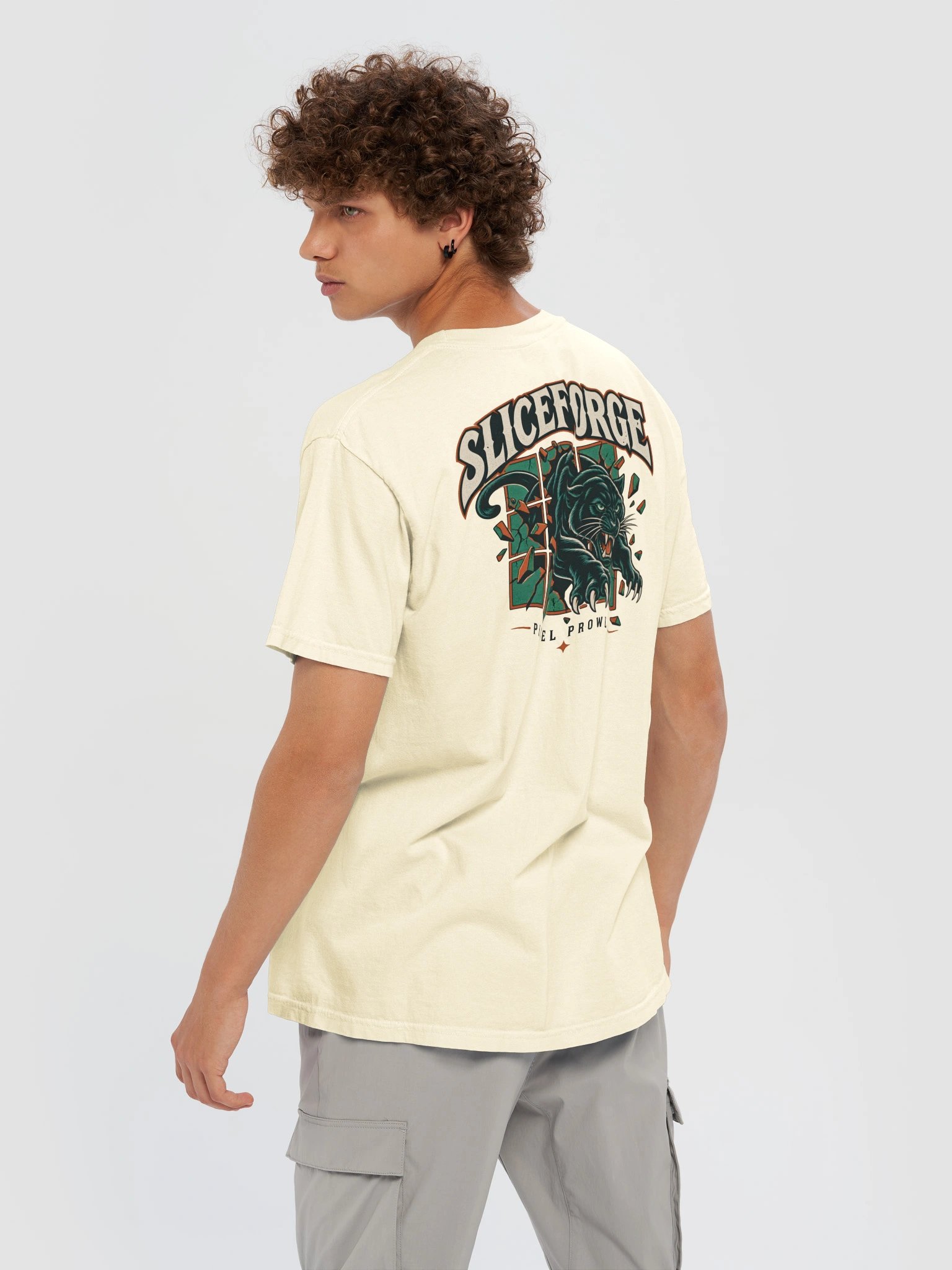Pixel Prowl Heavyweight Tee product image (6)