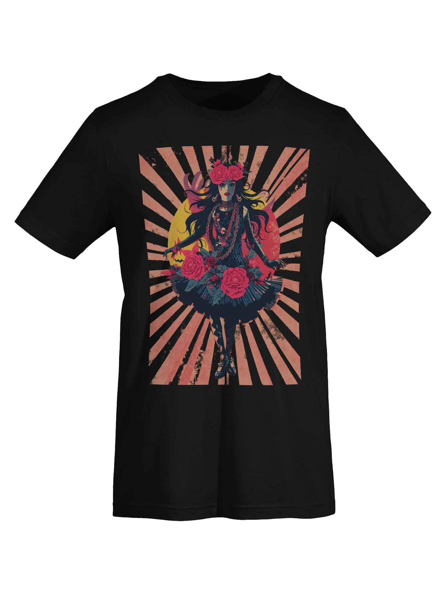 Floral Goddess Sunburst Supersoft Tee product image (4)