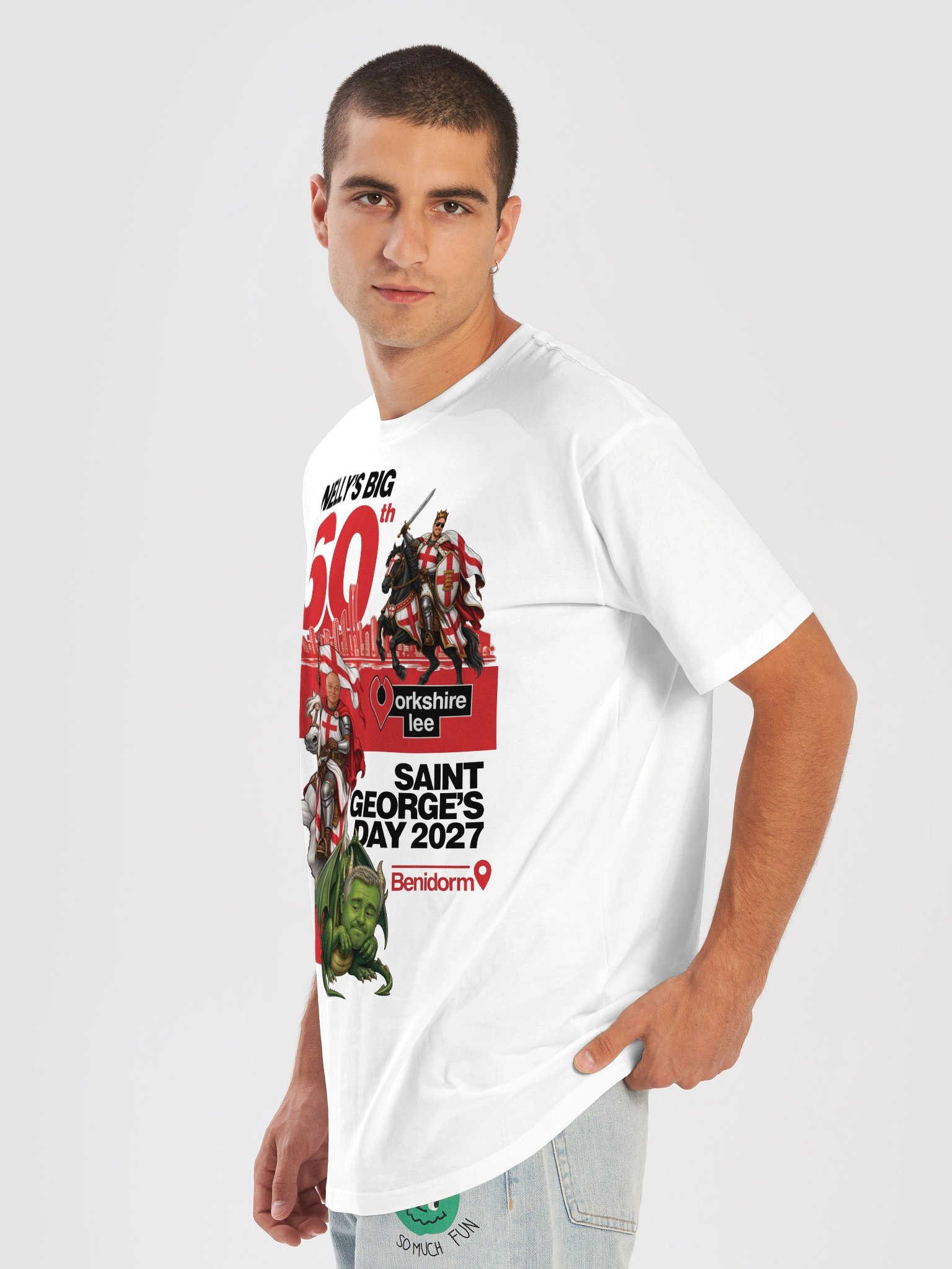 Nelly's 60th Saint George's Day Premium T-Shirt (DTFx print) product image (2)