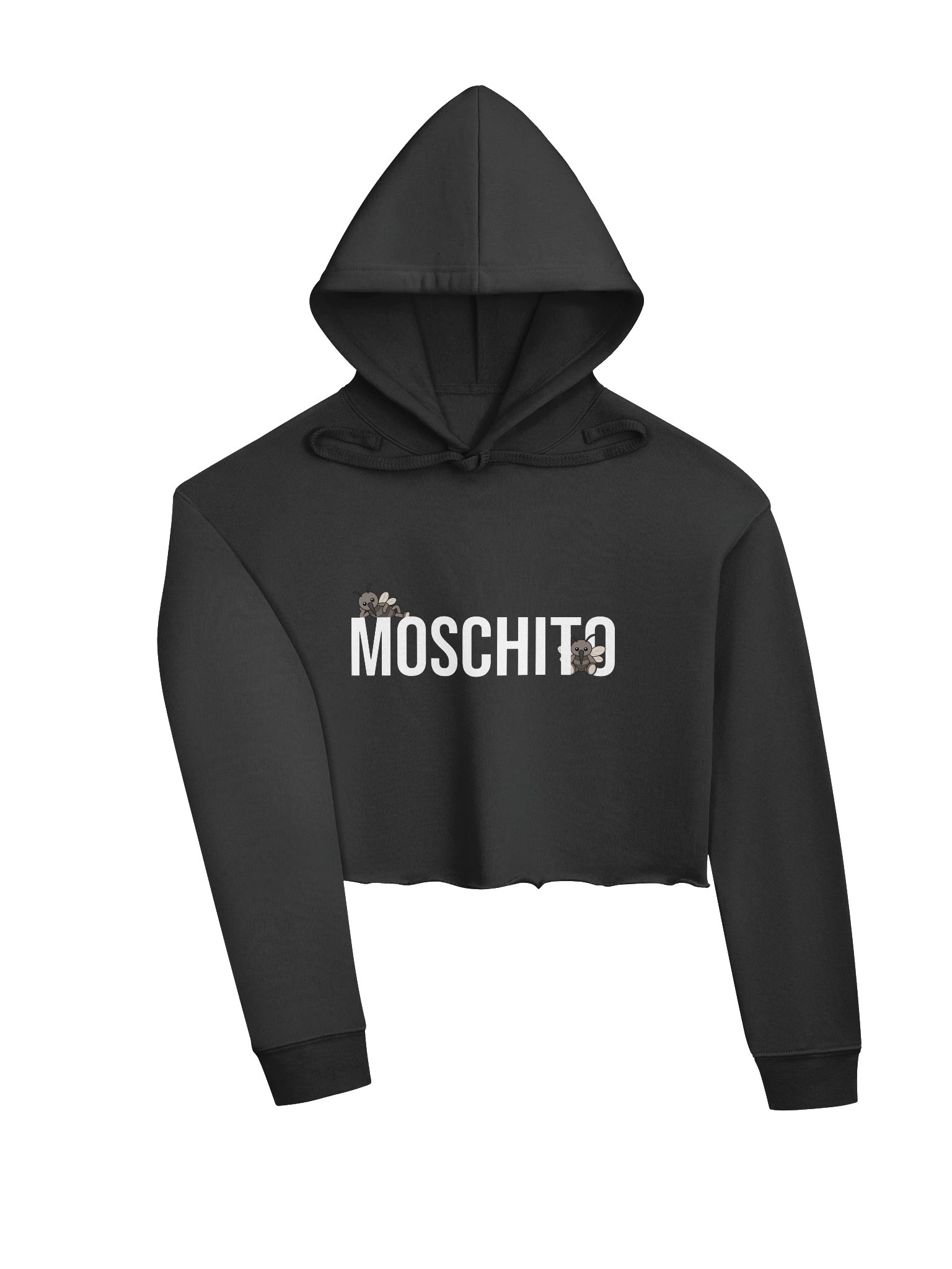MOSCHITO Fleece Crop Hoodie product image (3)