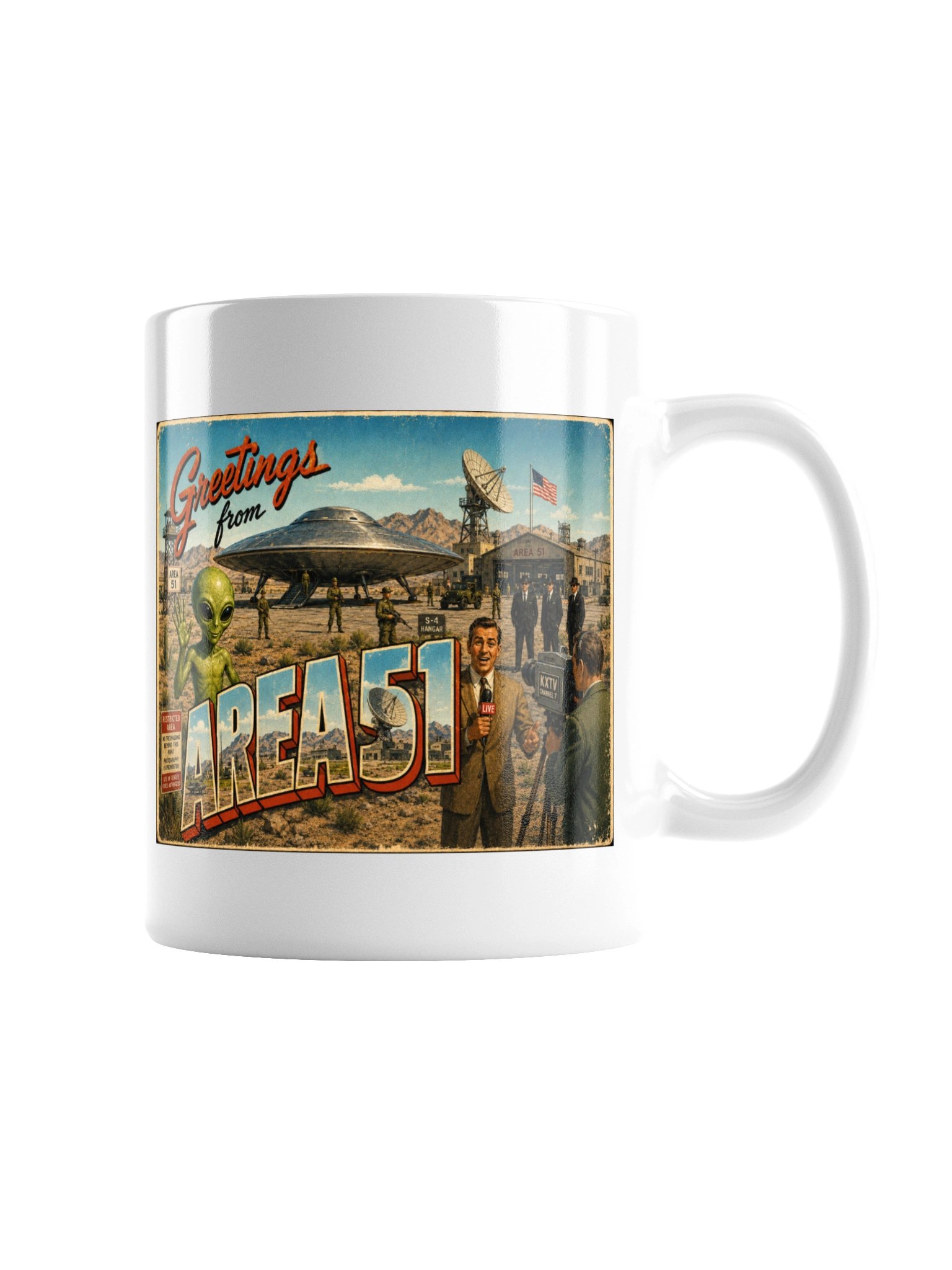 Greetings From Area 51 Mug product image (7)