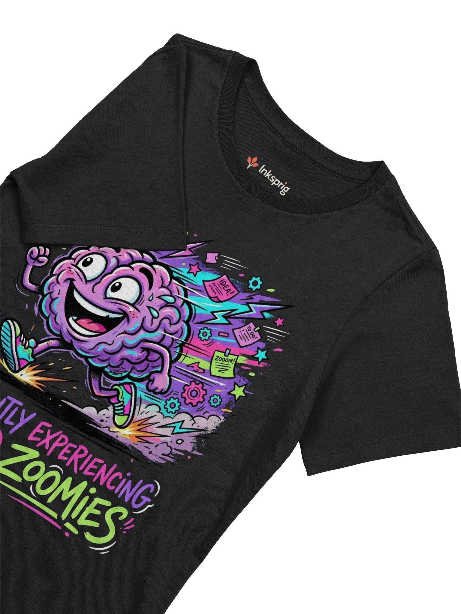 ADHD Zoomies Brain Tee product image (25)