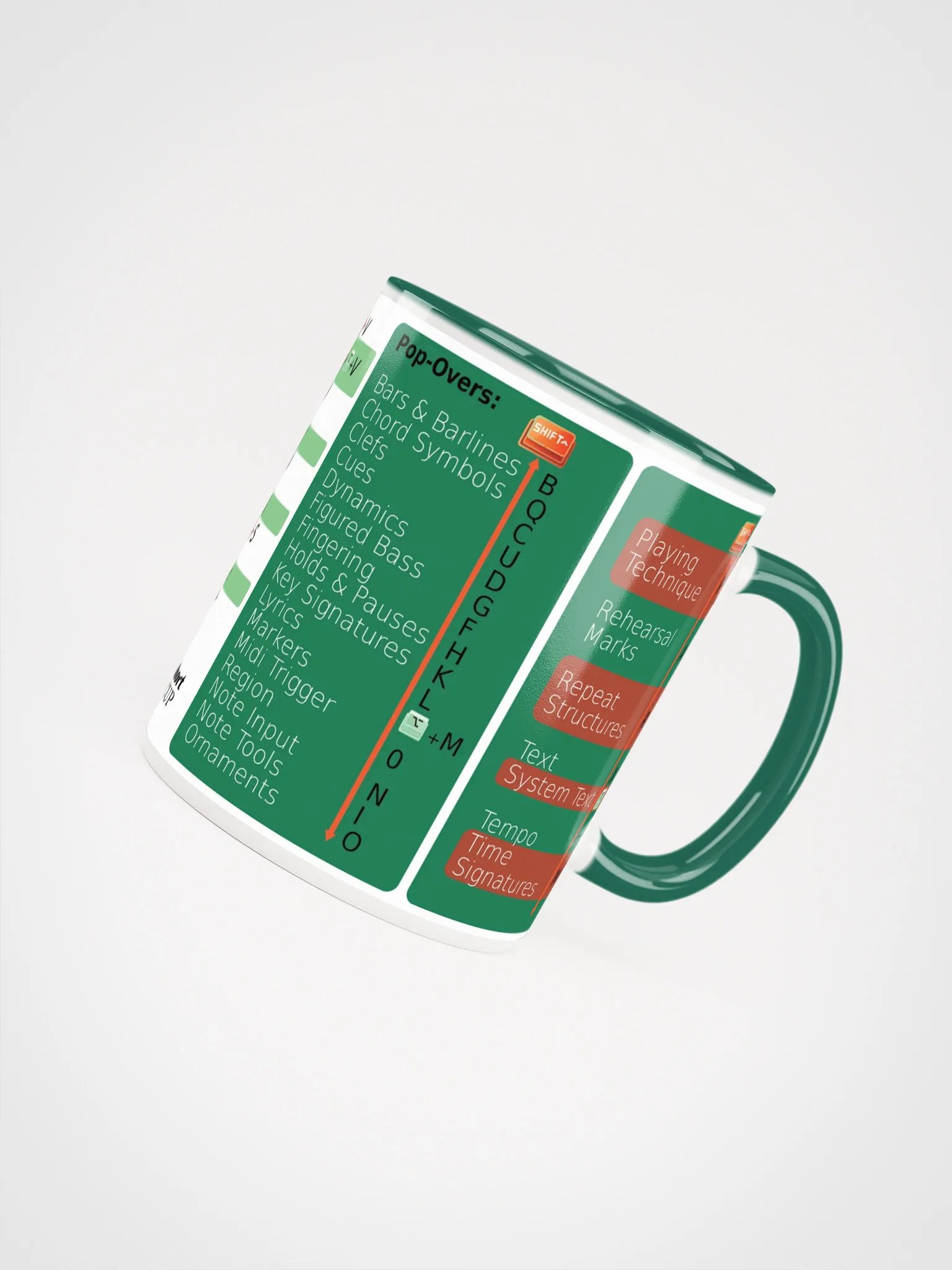 ShortCUP (keyboard shortcuts compatible with Dorico) MacOS [Evergreen Inner] product image (4)