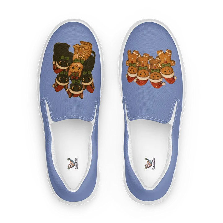 Cat brigade winter Men's Slip-Ons product image (1)