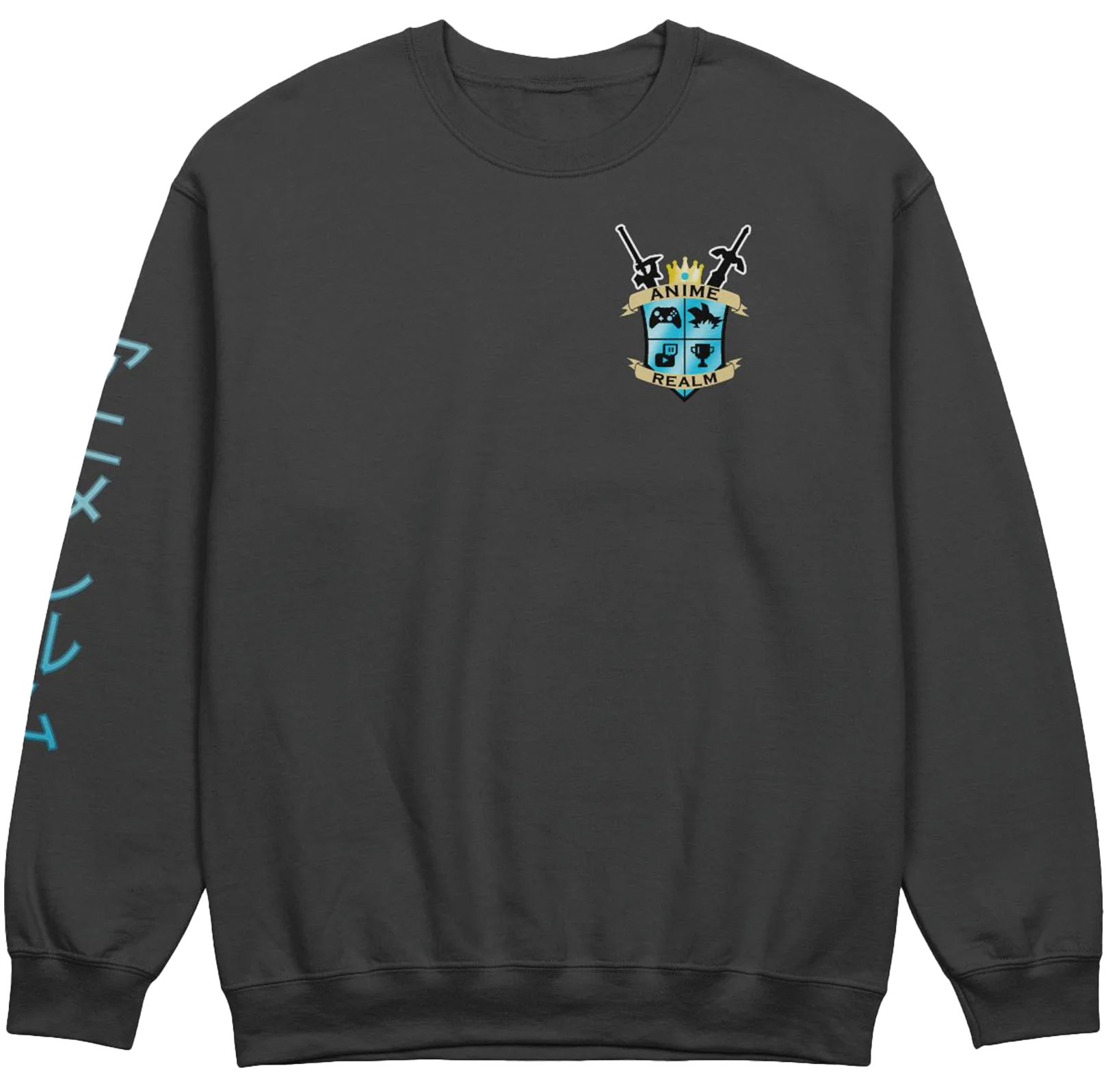 Anime Realm Crest Crewneck Sweatshirt product image (1)