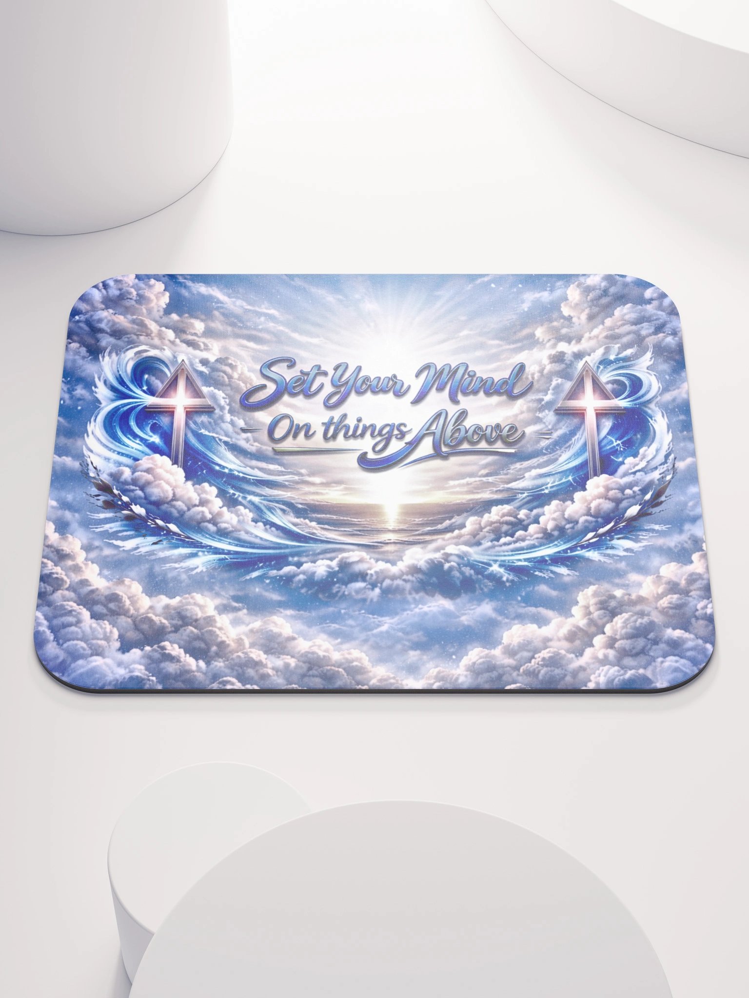 Set your mind above WIND Mouse pad product image (2)