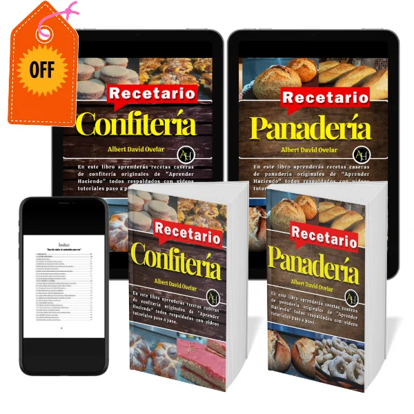 🔥 APROVECHA esta OFERTA: Libro de Panadería + Libro de Confitería + un bono. product image (1)
