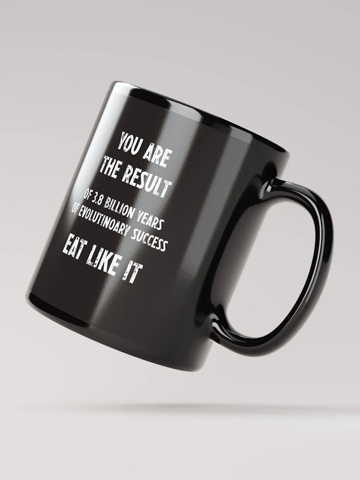 Eat Like It Mug Black product image (3)