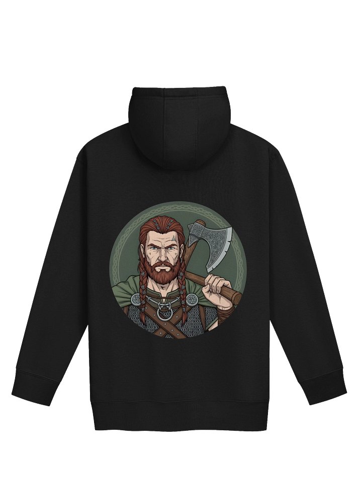 Hoodie coton héritage Guerrier à la hache product image (2)