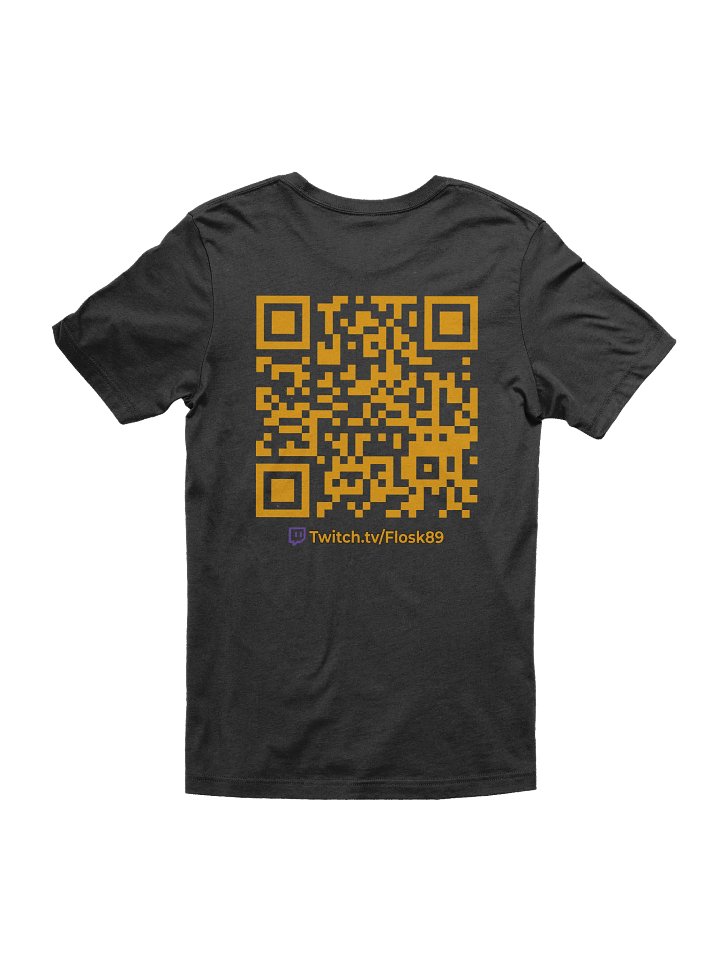 Logo and QR-code - T-shirt product image (2)