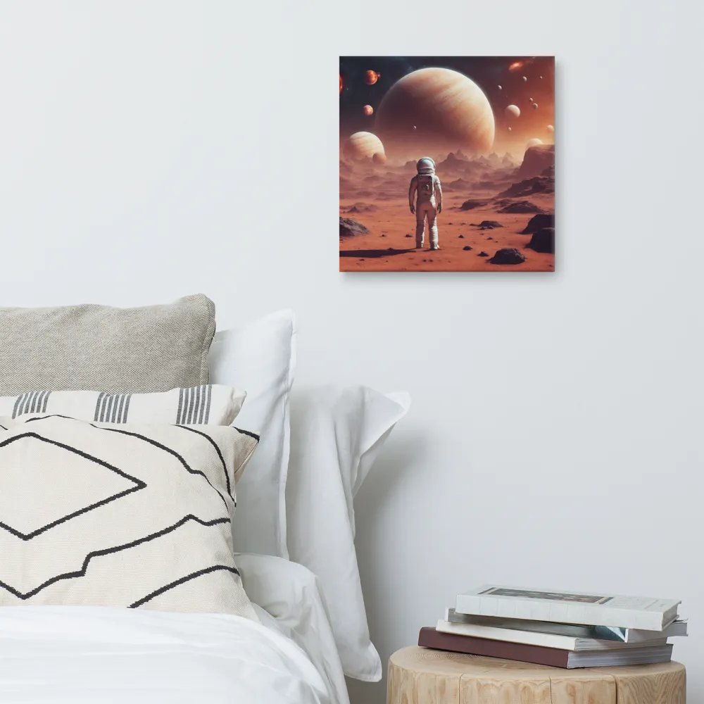 Astronaut On Alien Planet Wall Art product image (9)