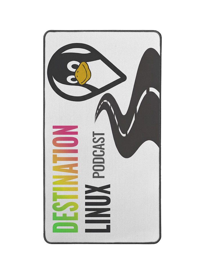 Destination Linux Desk Mat New Design 12" x 22"! product image (1)