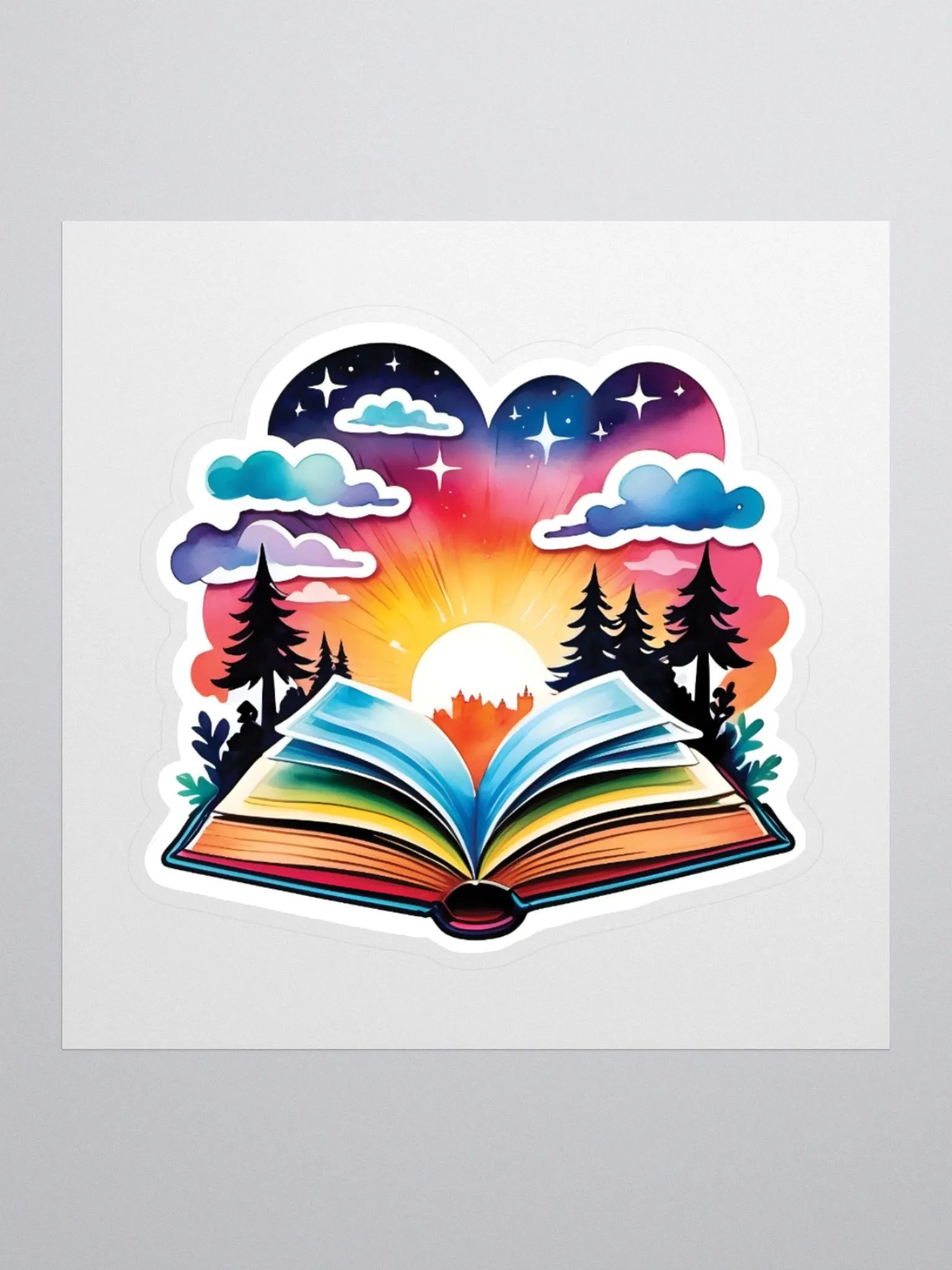 Sunset Storyscape Stickers product image (1)