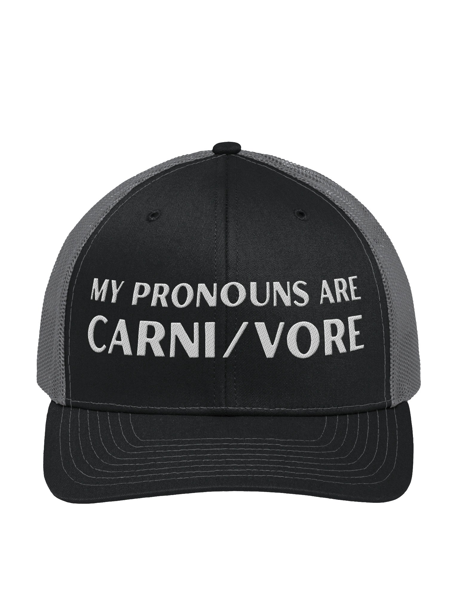 Trucker Hat - My Pronouns Are Carnivore product image (2)