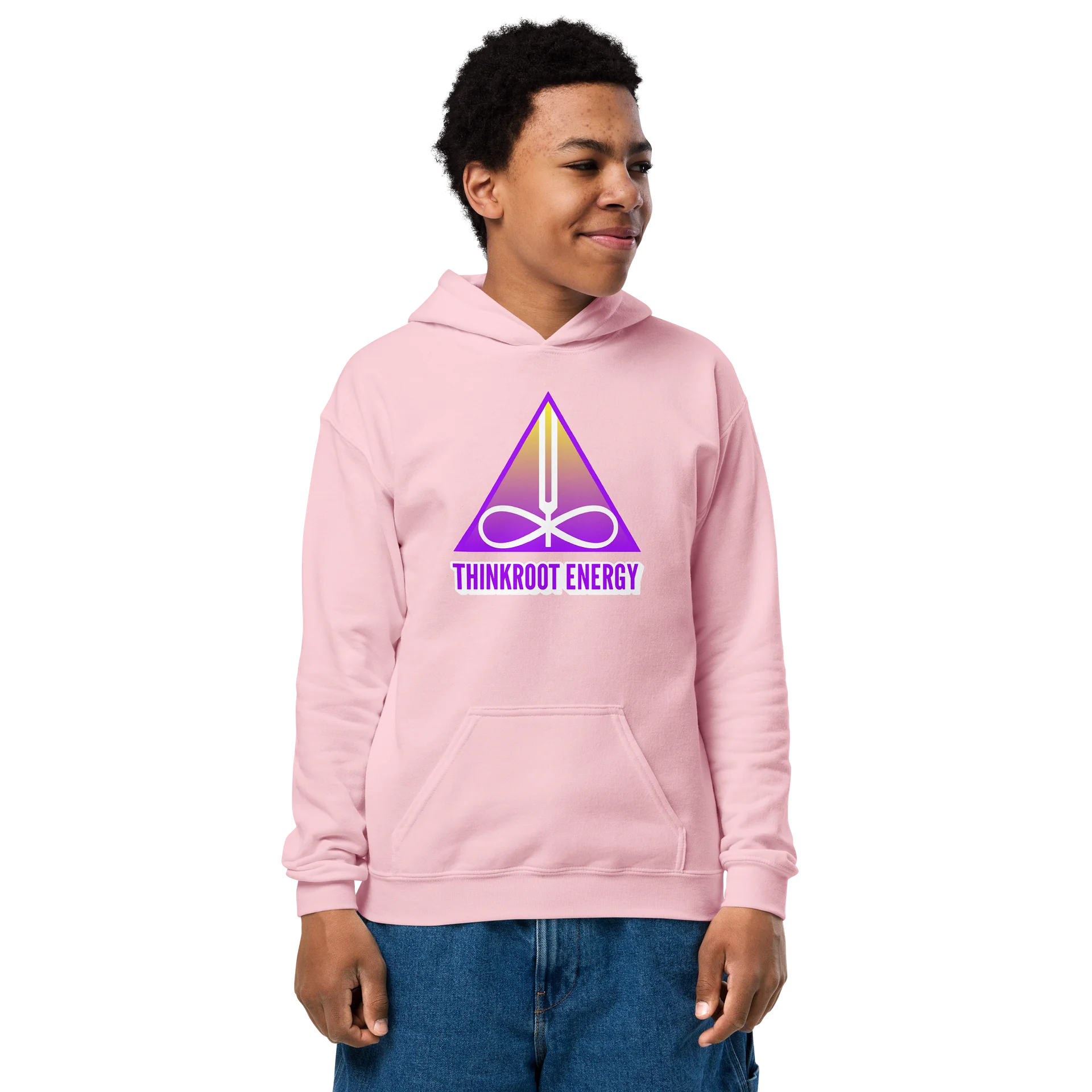 Thinkroot Energy Triangle Kids Hoodie product image (8)