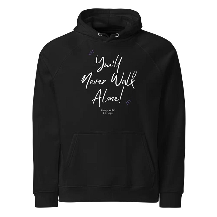 You'll Never Walk Alone Eco Raglan Hoodie product image (1)