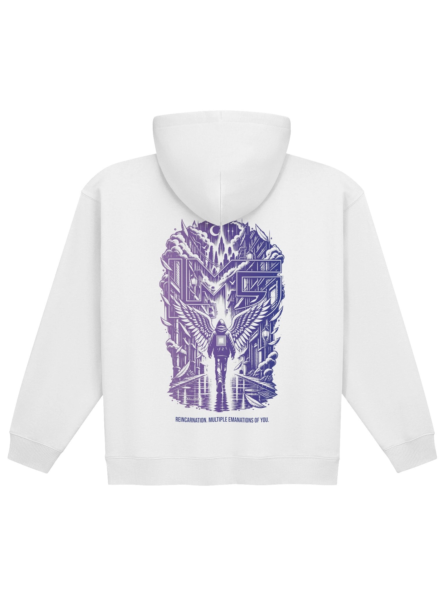Life Is My Game — MultiEmanation Organic Hoodie product image (2)