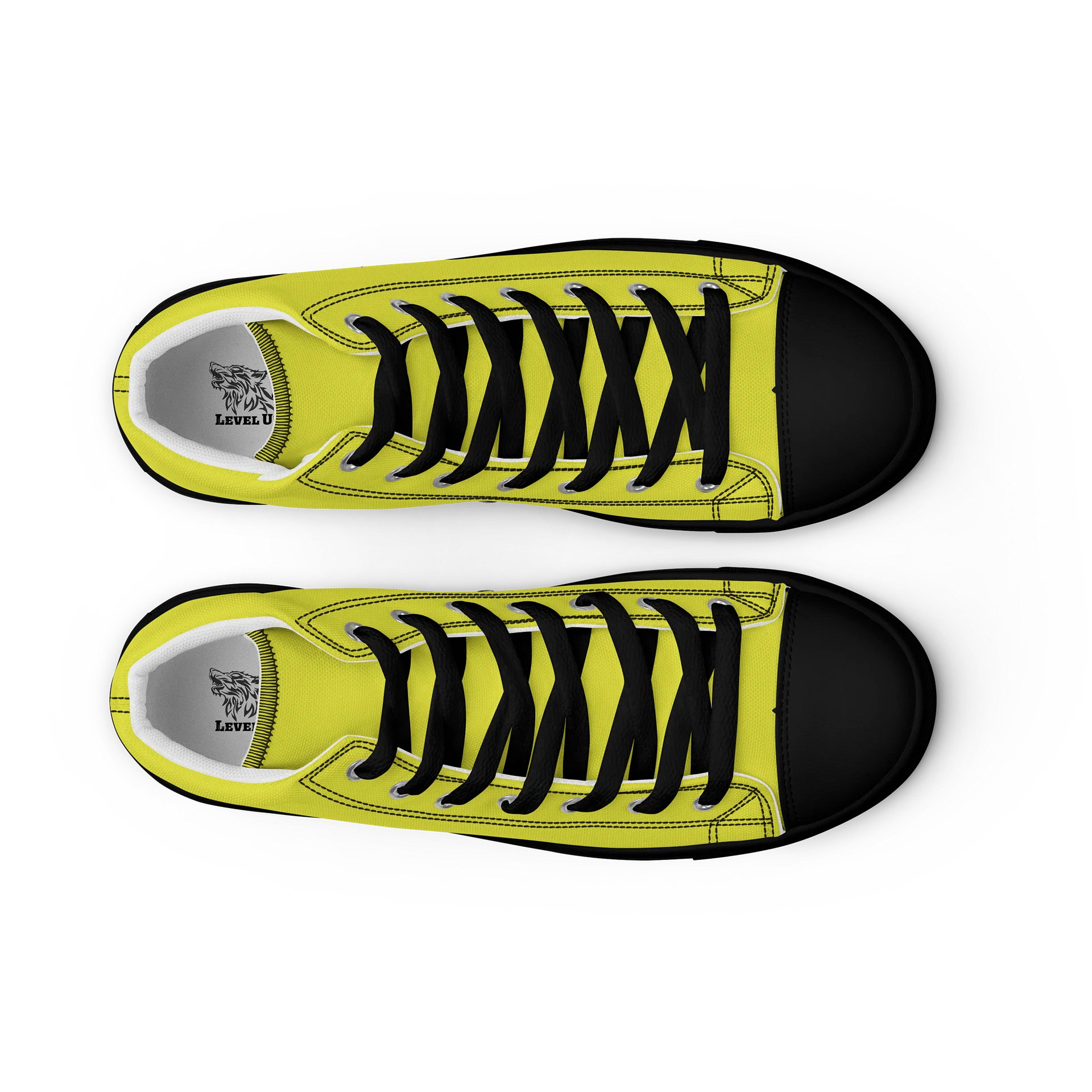 WORK YOUR DOG — Retro Graphic Women's High-Top Sneakers product image (9)