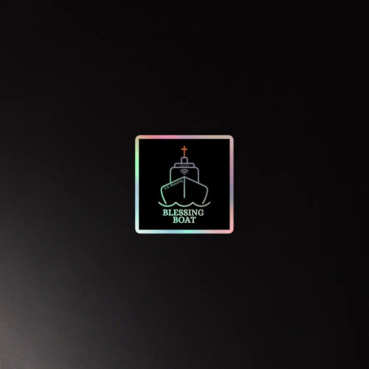 S.S. Blessing Holographic Sticker Sheet product image (2)