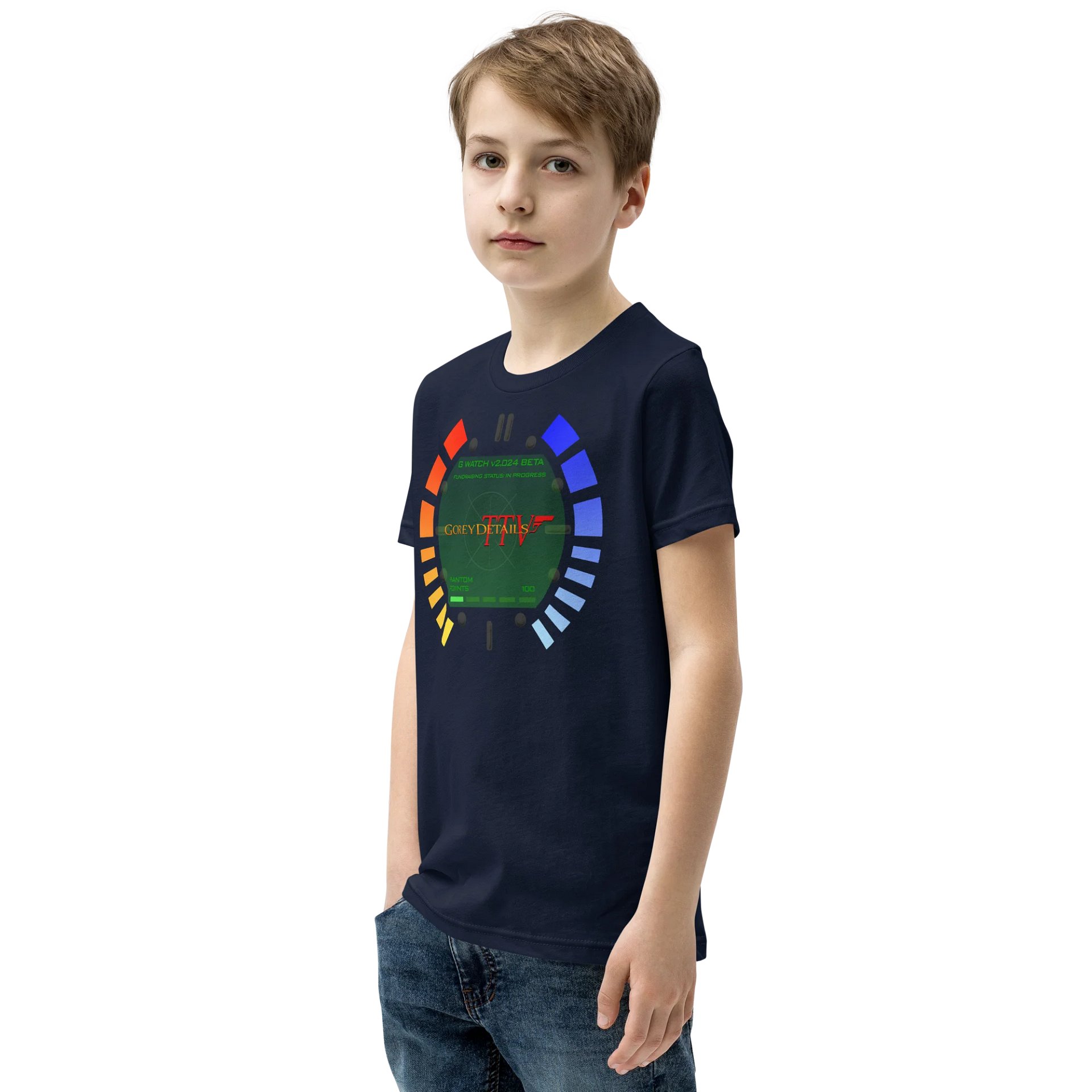 The name's Gorey, Shawn Gorey - Bella+Canvas Youth Short Sleeve T-Shirt product image (51)