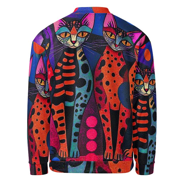 Red Cats Bomber Jacket product image (2)