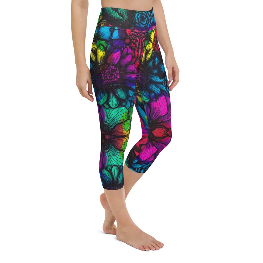Tie-dye Flower Leggings product image (4)