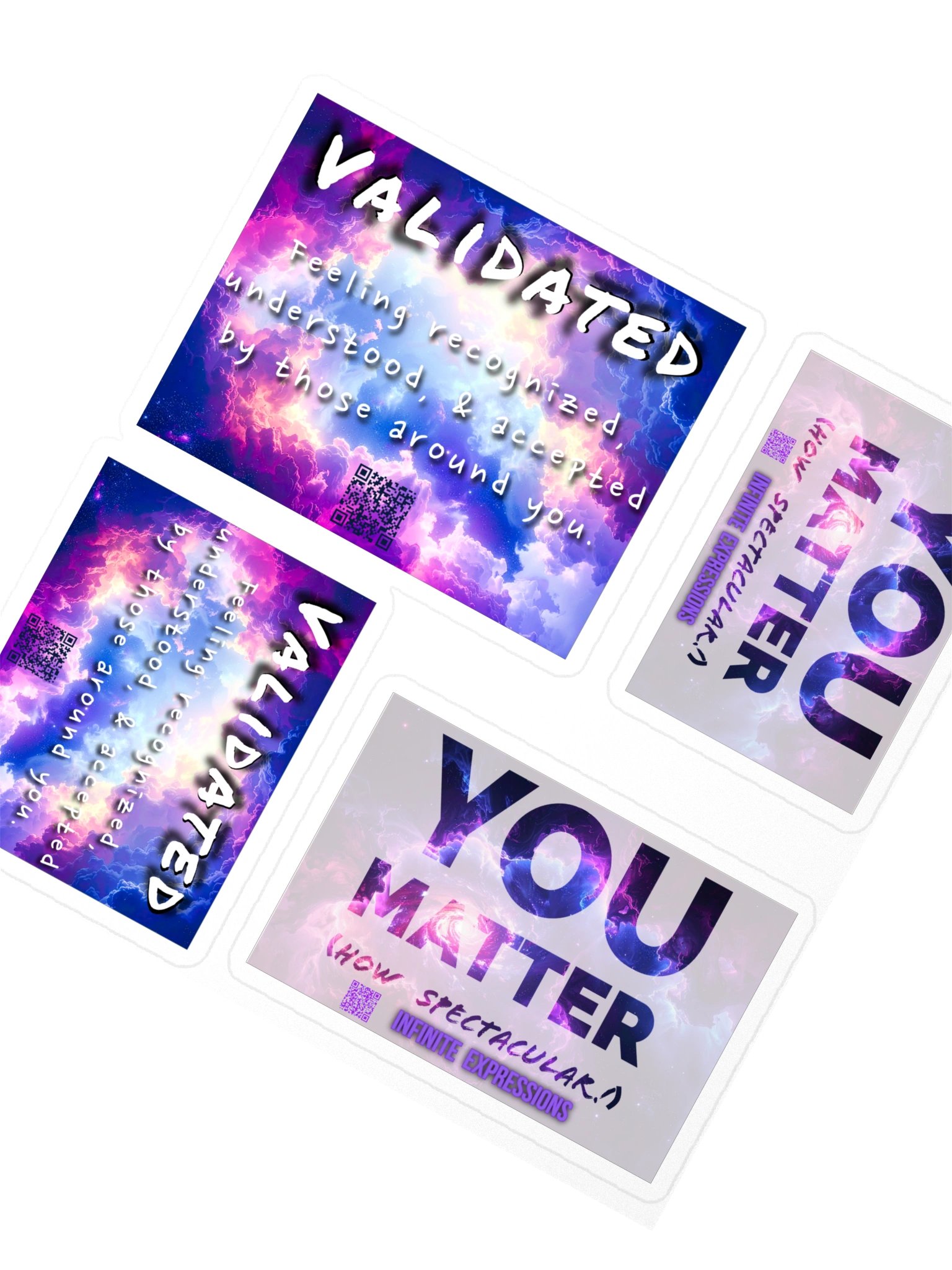 Validated & You Matter Sticker Pack product image (2)