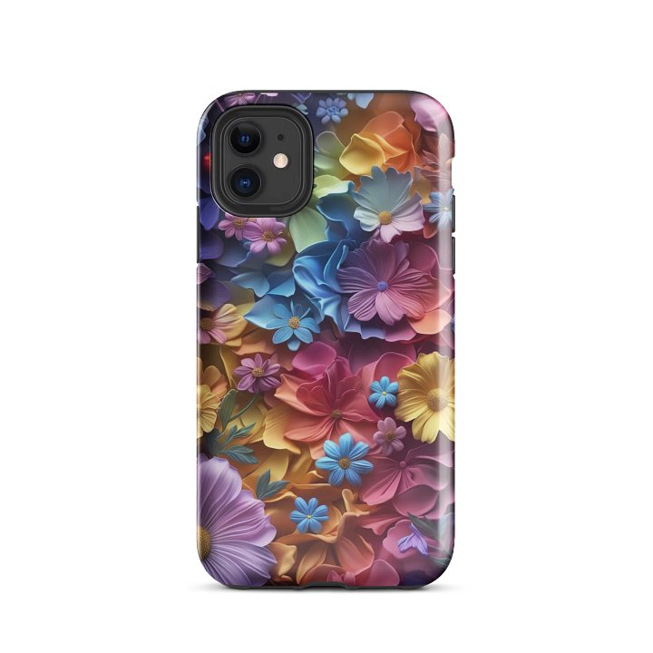 Floral Burst Tough iPhone Case product image (2)