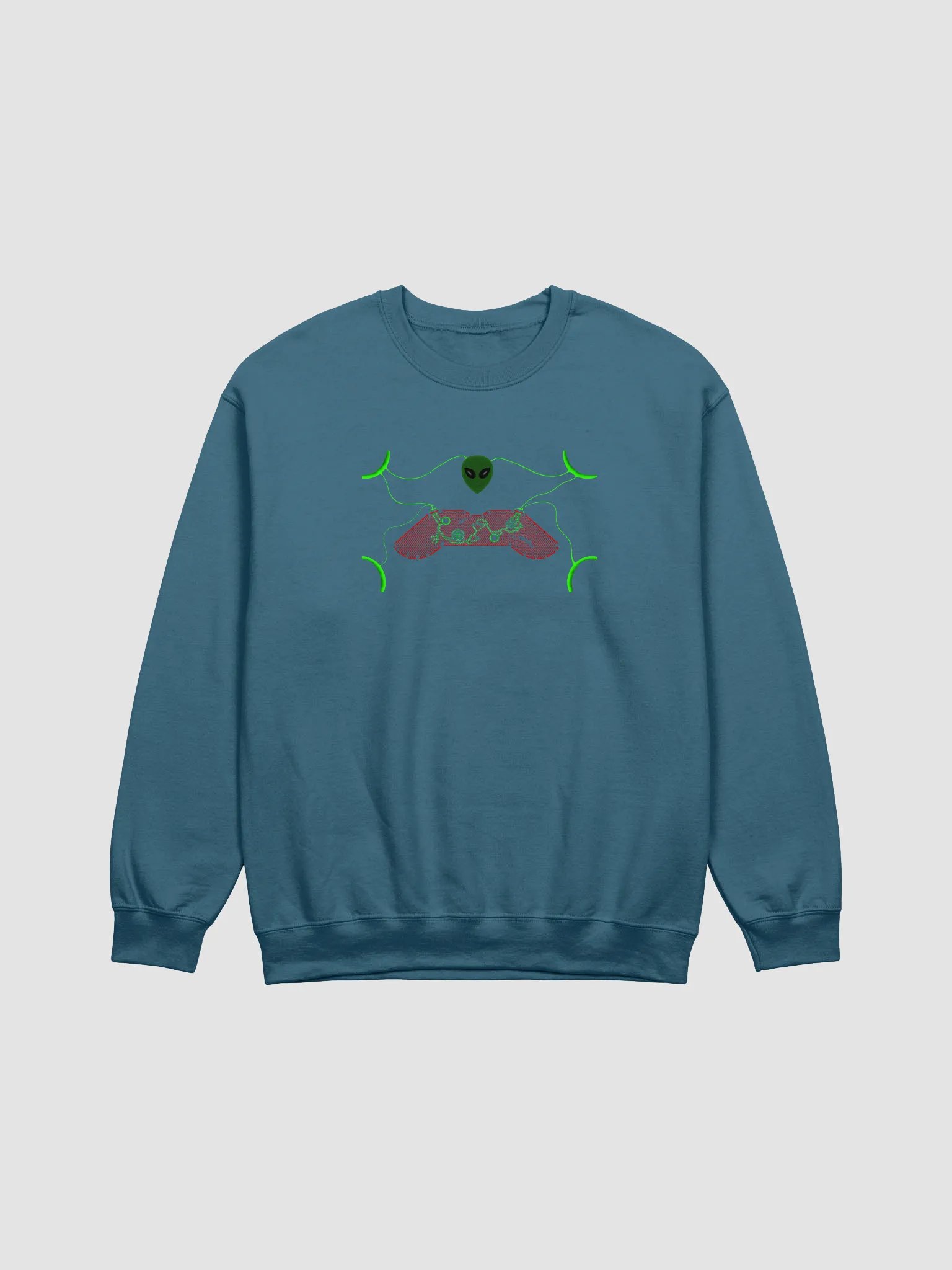 Alien Control Crewneck Sweatshirt product image (1)