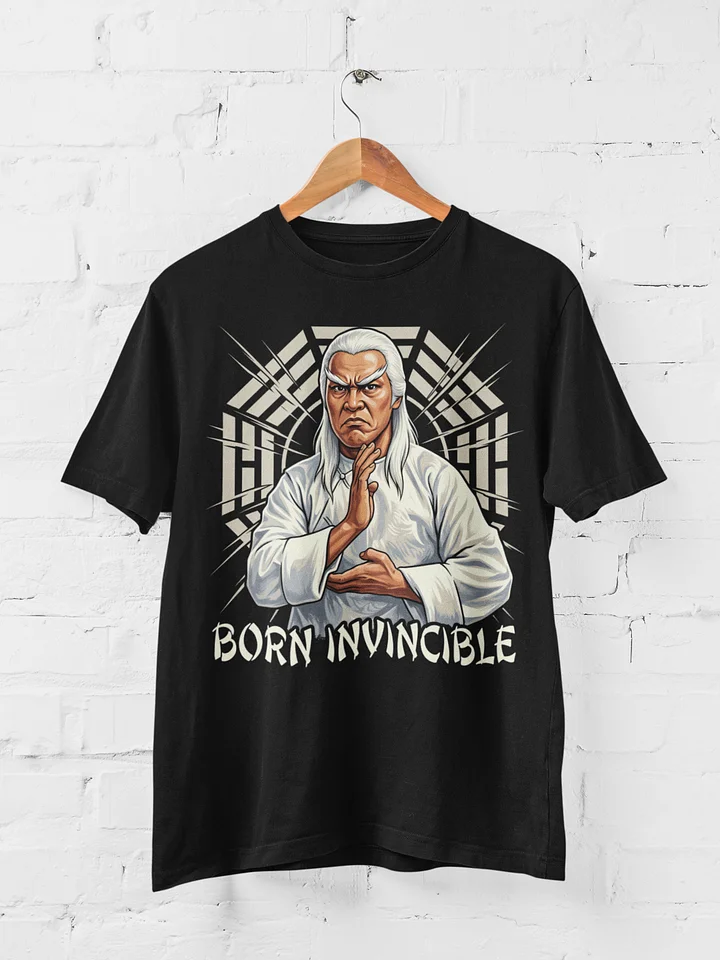 Born Invincible Kung Fu Movie Tee product image (1)