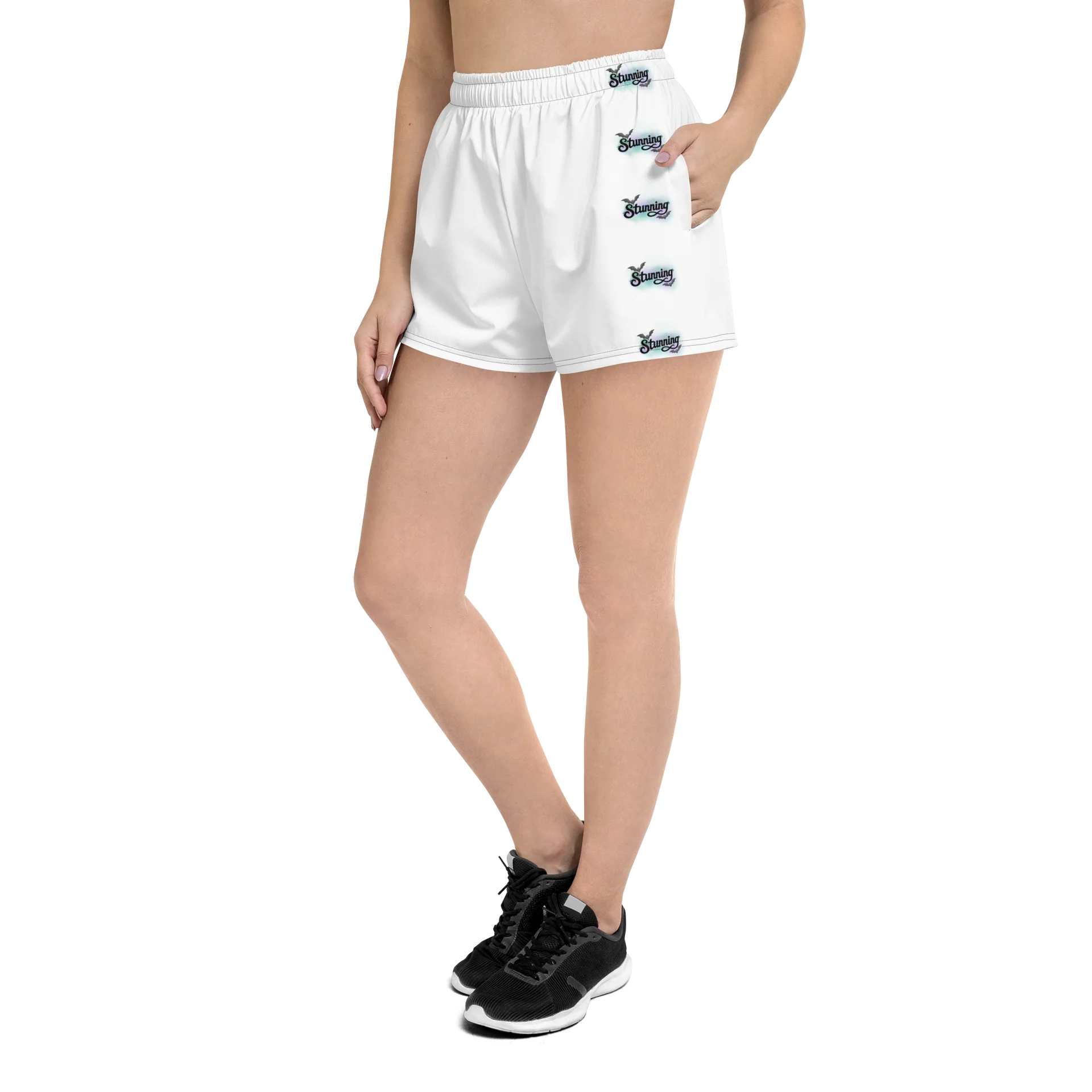 Stunning - Black Stripe Athletic Shorts product image (1)