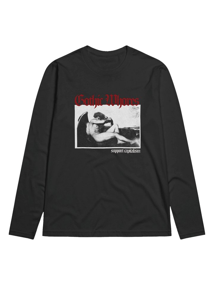 Gothic Whores v2 Fitted Long Sleeve Crew Neck product image (1)