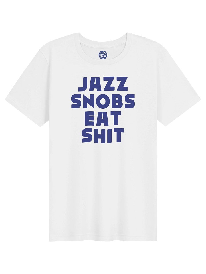 Jazz Snobs T Shirt (Blue Logo) product image (1)
