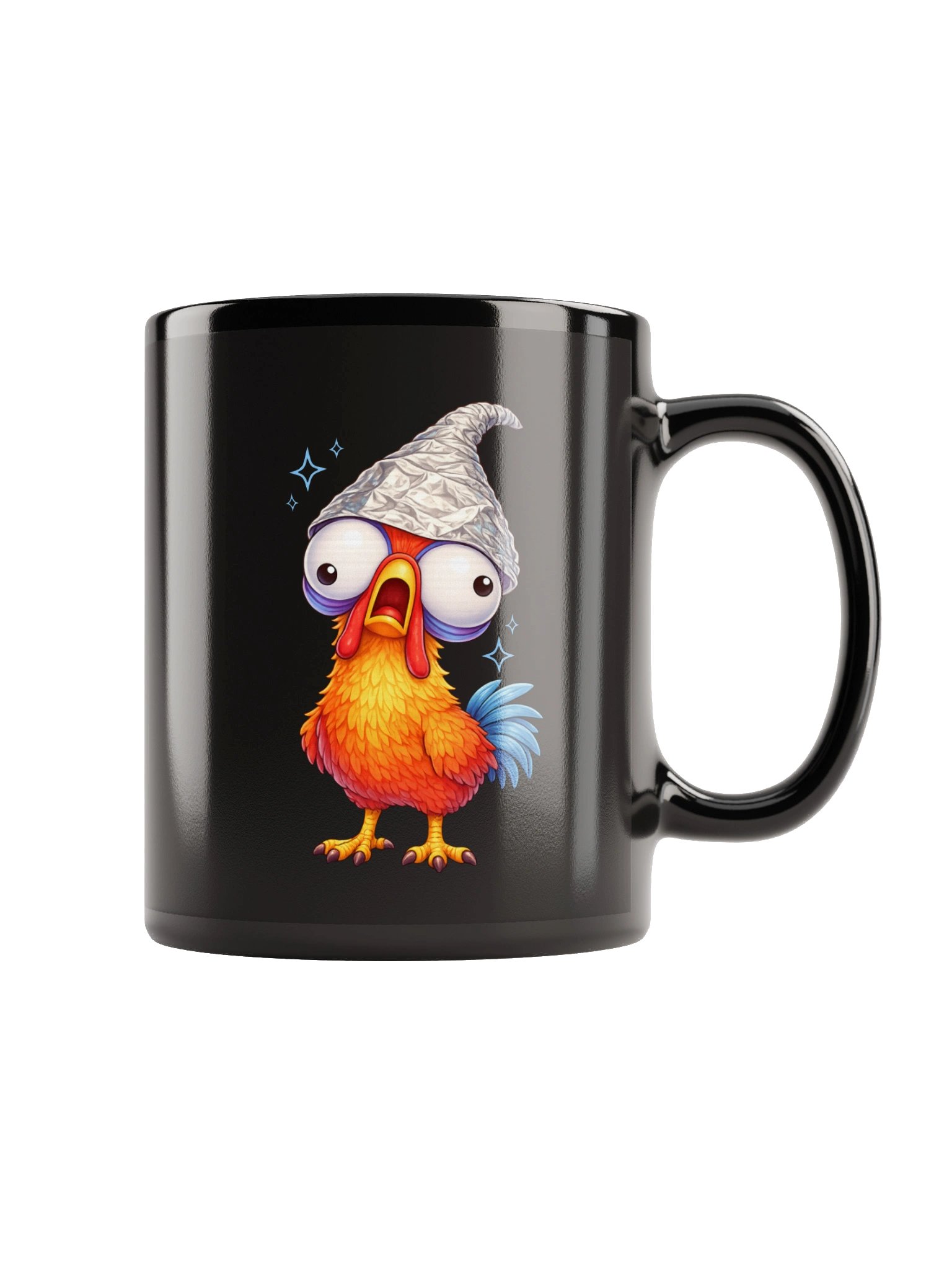 Whimsical Chicken Conspiracy Mug product image (5)