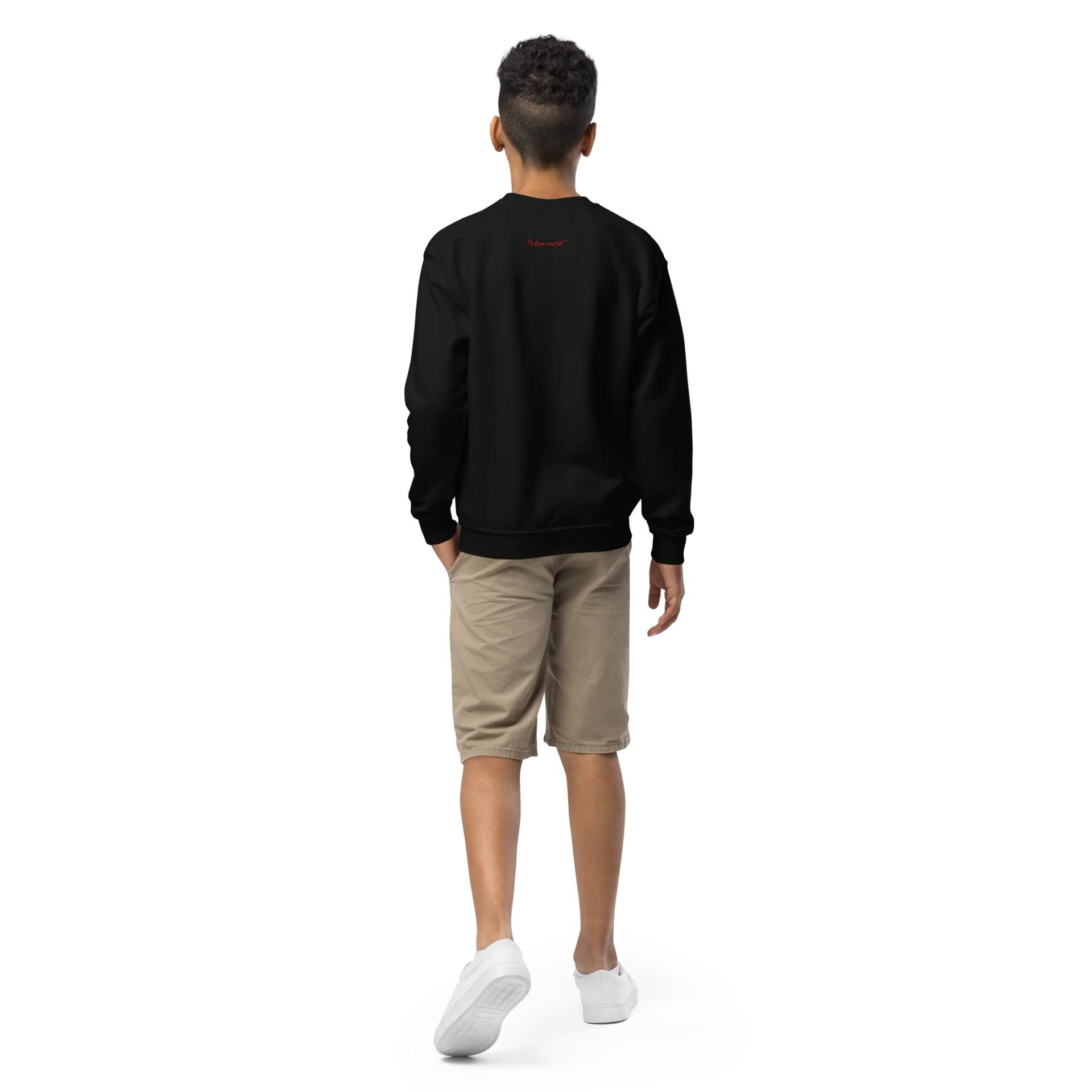 Gildan Youth Crew Neck Sweatshirt product image (2)