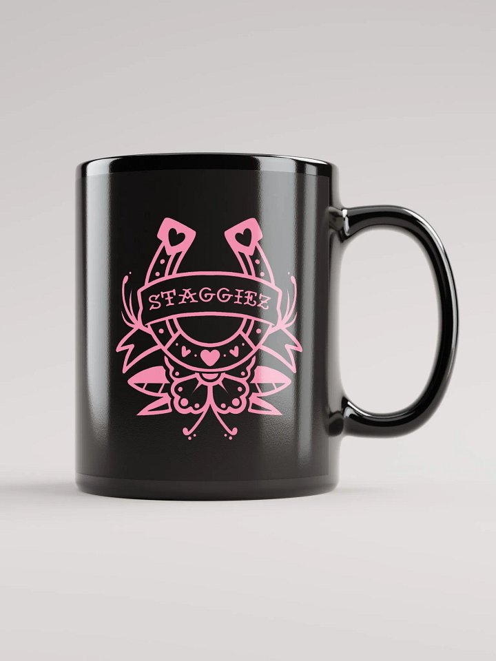 Tony Hat Club Mug (Black/w Pink) product image (1)