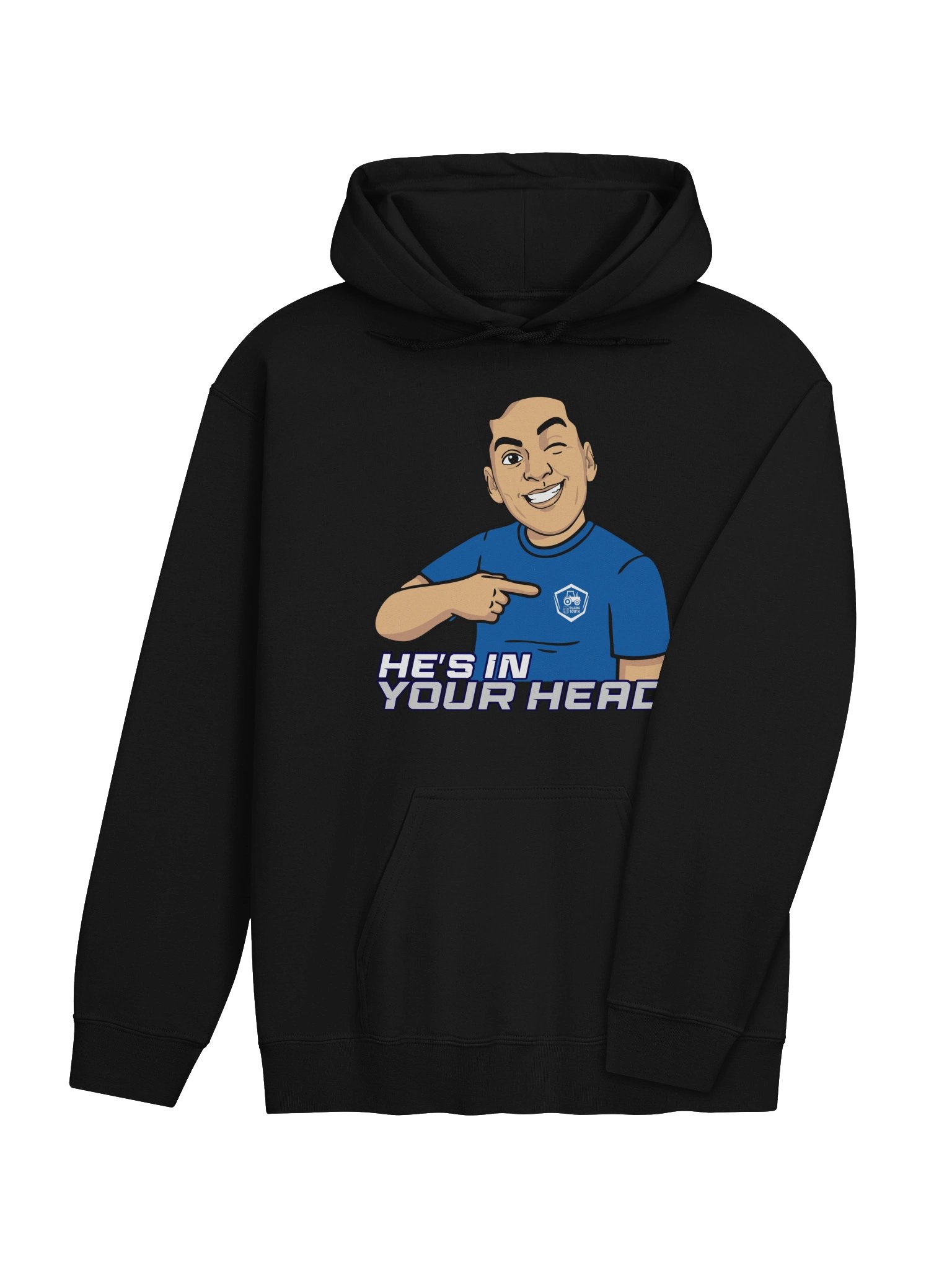 In Your Head Fan design| Banter Football Hoodie | product image (7)