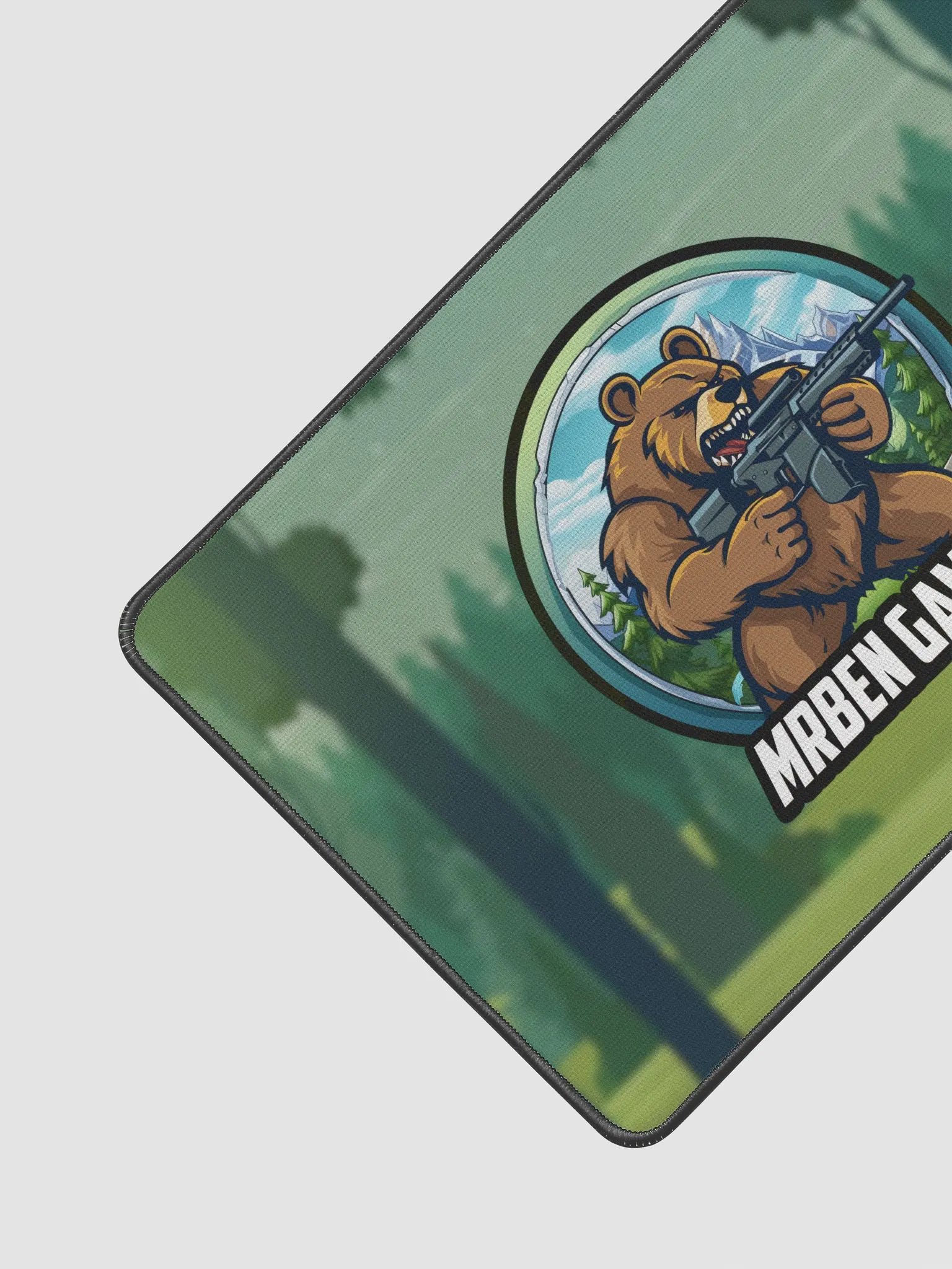 MrBen Gaming Woodland Desk Pad 18inch product image (2)
