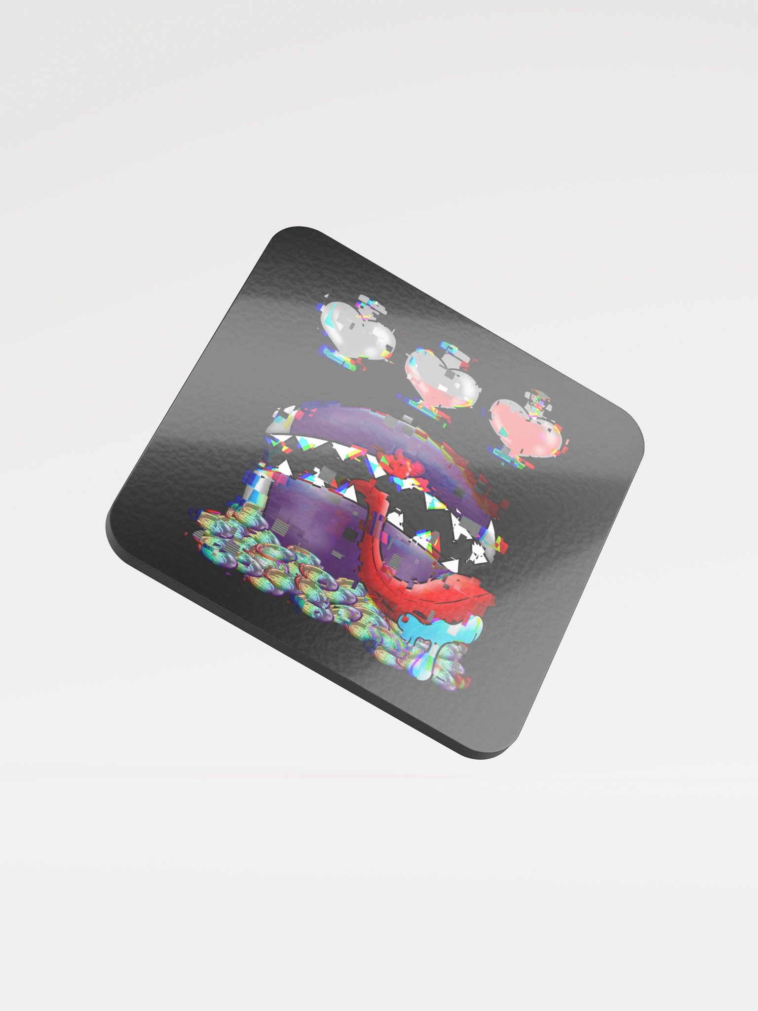 Glitched Mimic Coaster product image (1)