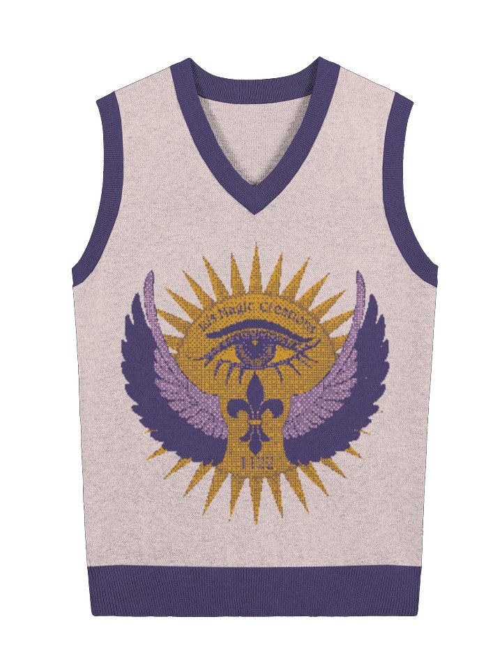 Mystic Eye V-Neck Vest product image (3)