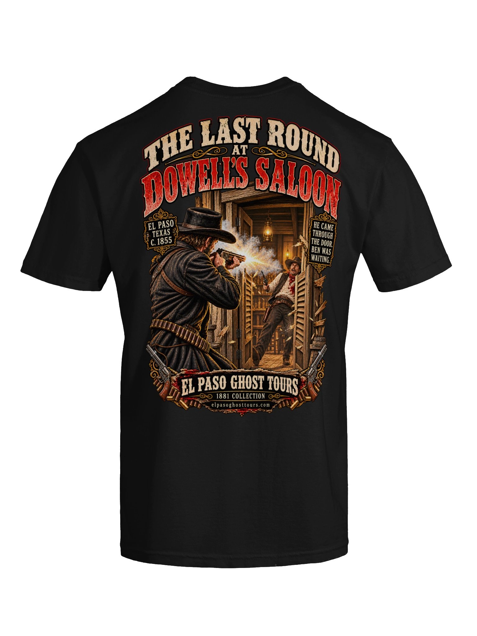 1881 | THE LAST ROUND AT DOWELL'S SALOON product image (146)