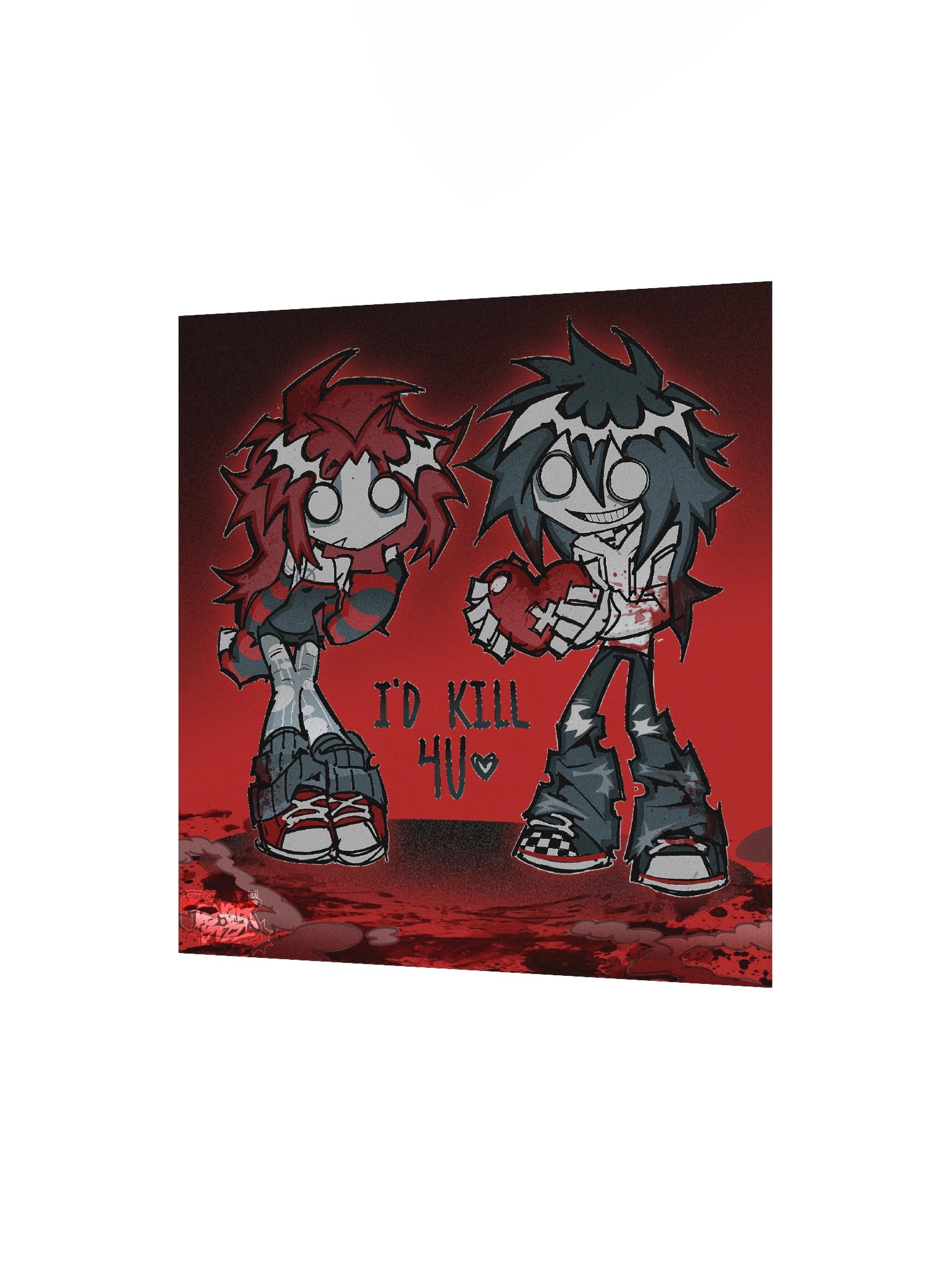 JEFFGHOST "ID KILL 4U" POSTER product image (10)