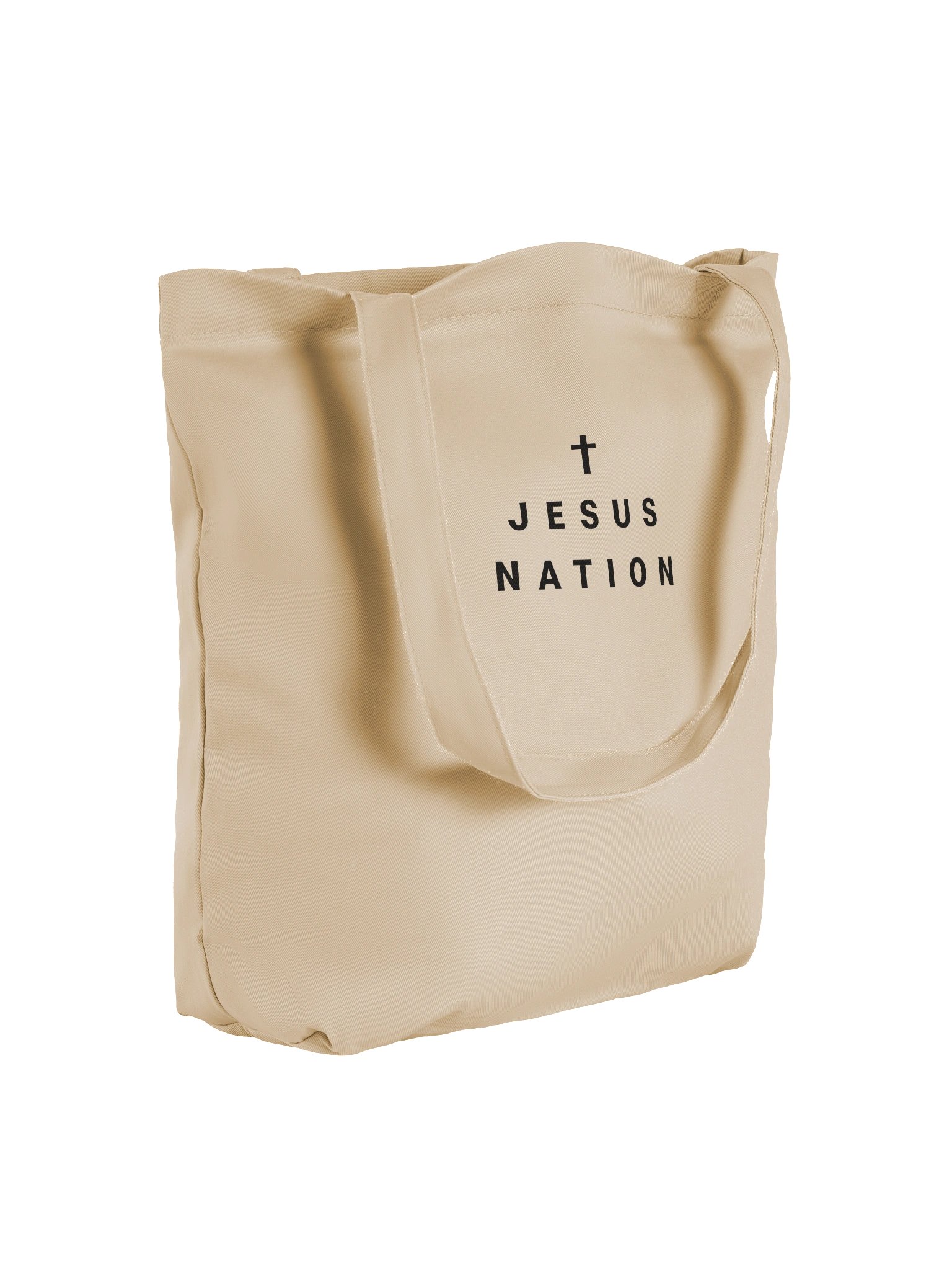 Jesus Nation Essential Tote (Natural Canvas) product image (4)